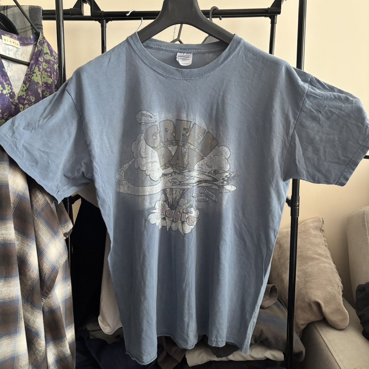 Vintage Vintage 00’s Band Tee Green Day Grunge ERD Punk Rock Tee Size US L / EU 52-54 / 3 - 1 Thumbnail