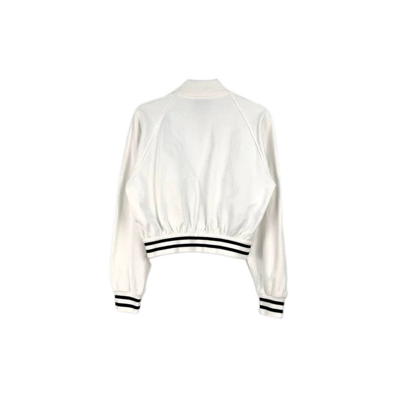 Prada Prada White classic logo cardigan baseball suit jacket 2502 Size US M / EU 48-50 / 2 - 2 Thumbnail