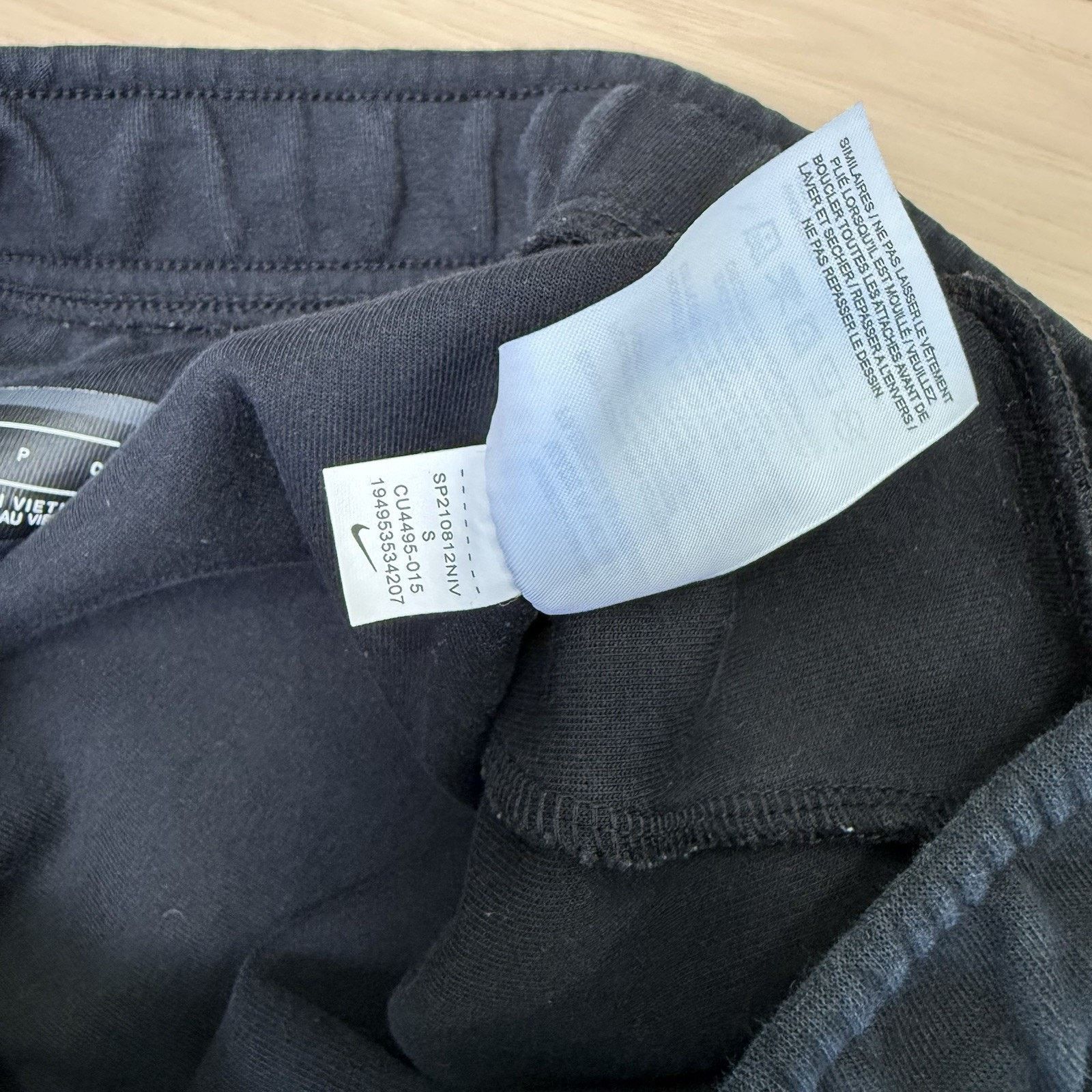 Nike Nike Tech Fleece Joggers Small Black Blue Sweatpants Size US 27 - 6 Thumbnail
