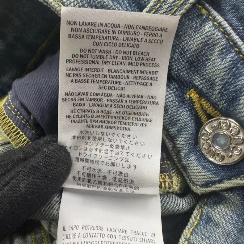 Gucci Gucci Straight jeans with holes 2503-Nextarrow Size US 40 / EU 56 - 7 Thumbnail
