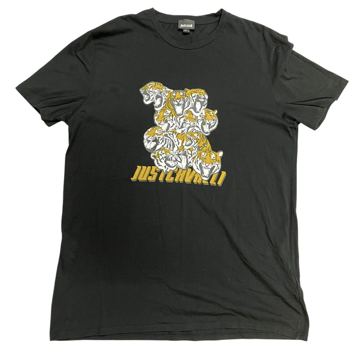 Designer × Just Cavalli × Roberto Cavalli Just Cavalli Tiger T Shirt Size US M / EU 48-50 / 2 - 1 Thumbnail