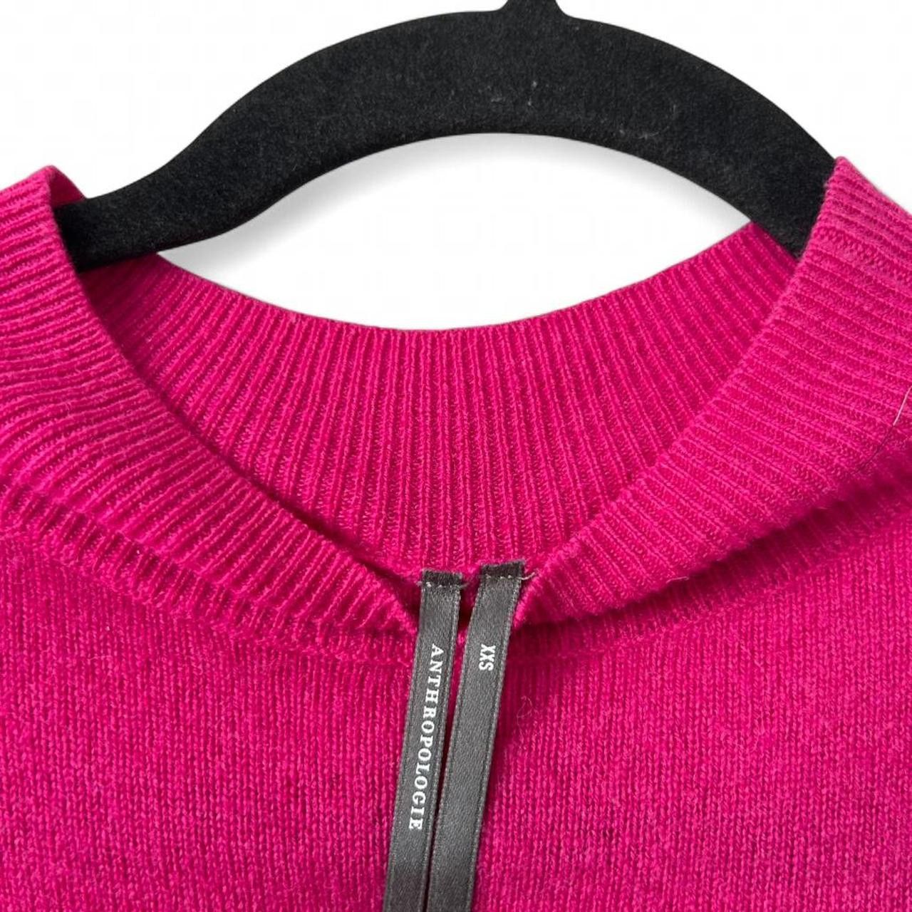 Anthropologie Pink Anthropologie Ribbed Top XXS Size XXS / US 00 / IT 34 - 4 Thumbnail