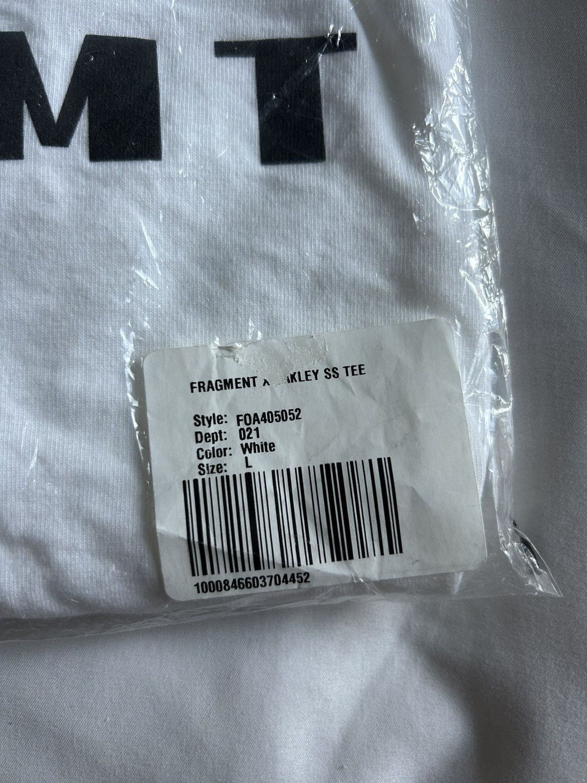 Fragment Design × Oakley Oakley Fragment SS Tee Made in Japan Size US L / EU 52-54 / 3 - 9 Thumbnail