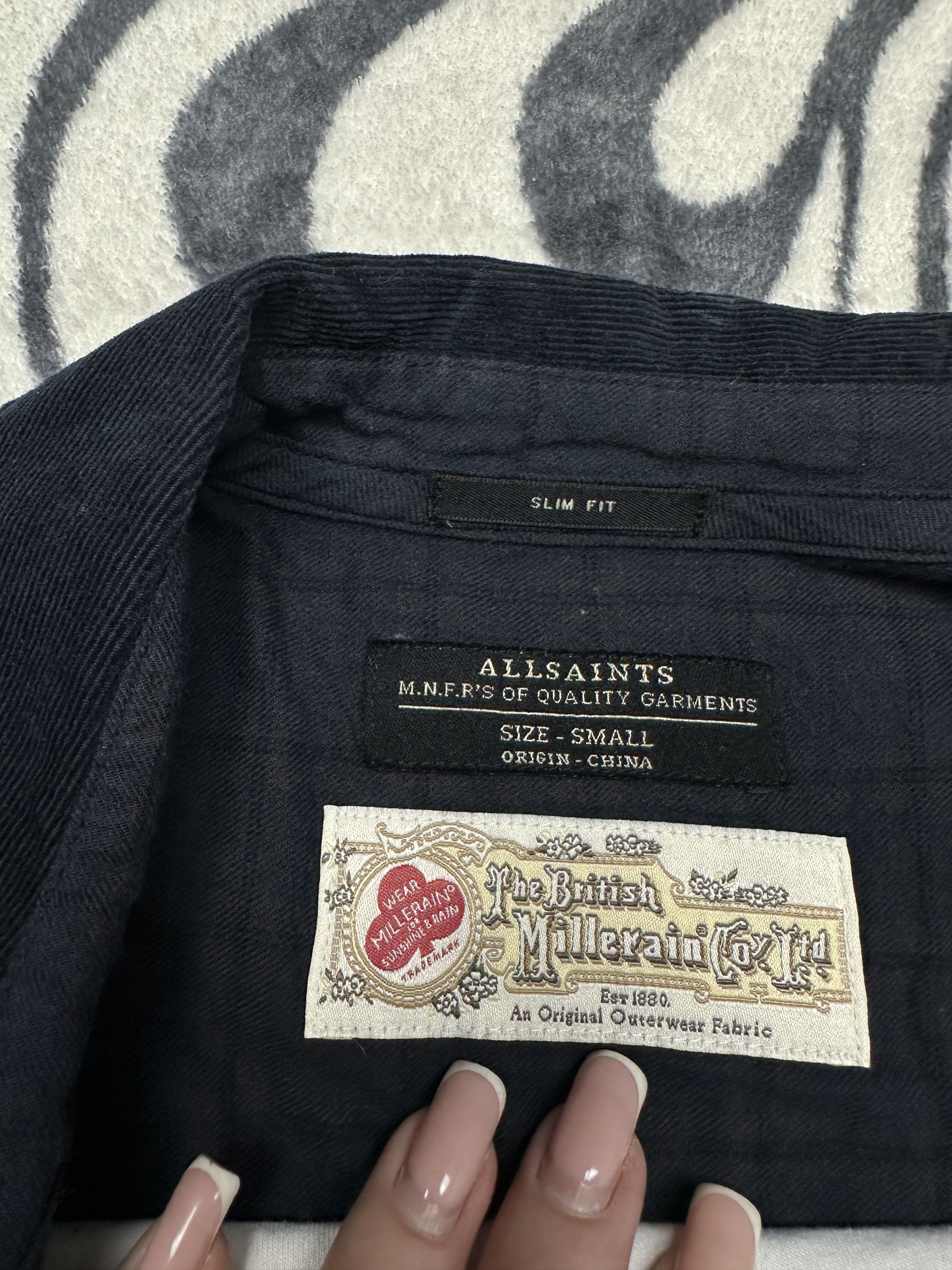 Allsaints Allsaints Mens Moorland Flannel Plaid Shirt Size US S / EU 44-46 / 1 - 3 Thumbnail
