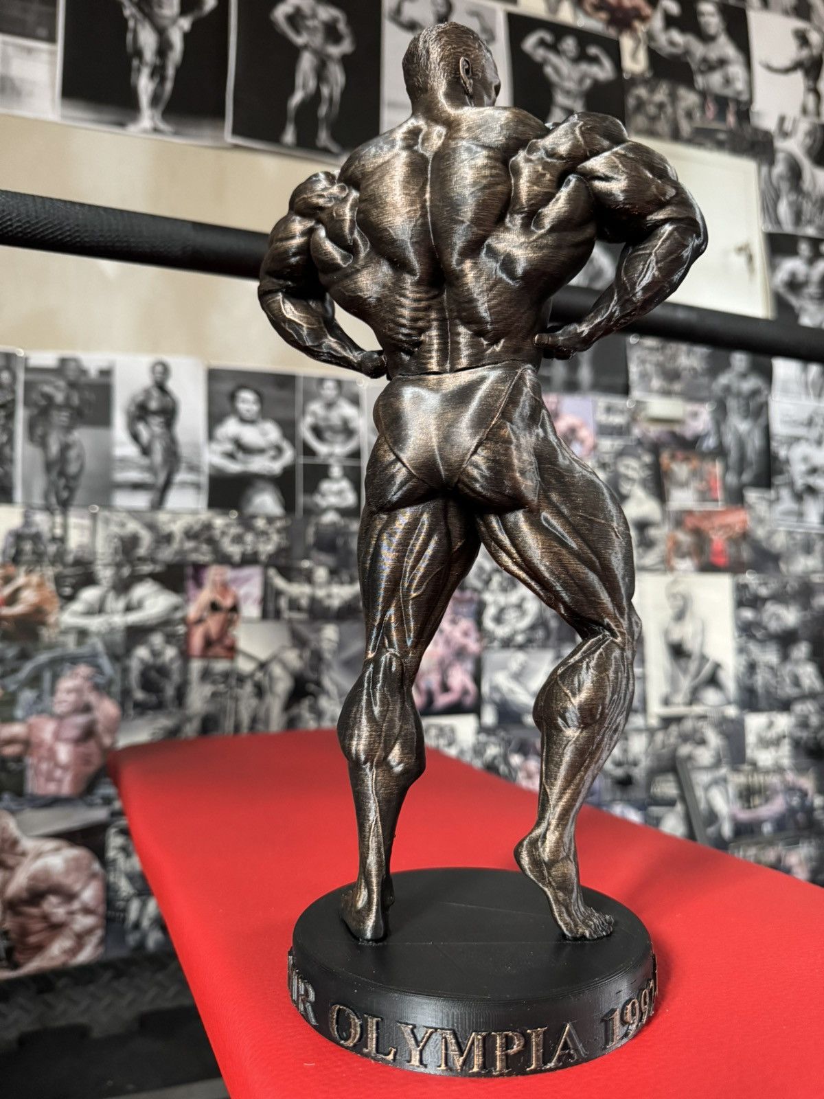 Other Gym statue Dorian Yates Mr Olympia Bodybuilding 34cm Size ONE SIZE - 14 Thumbnail