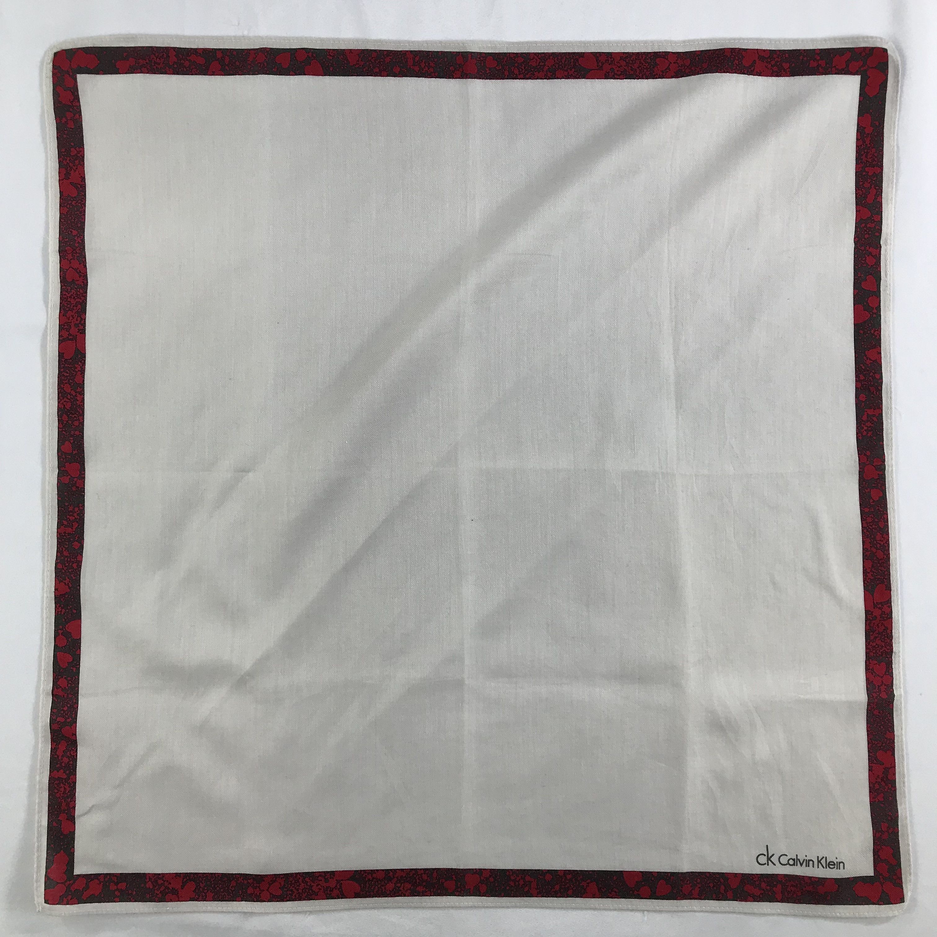 Calvin Klein × Vintage Calvin Klein Bandana / Handkerchief / Neckerchief - S2623 Size ONE SIZE - 1 Thumbnail