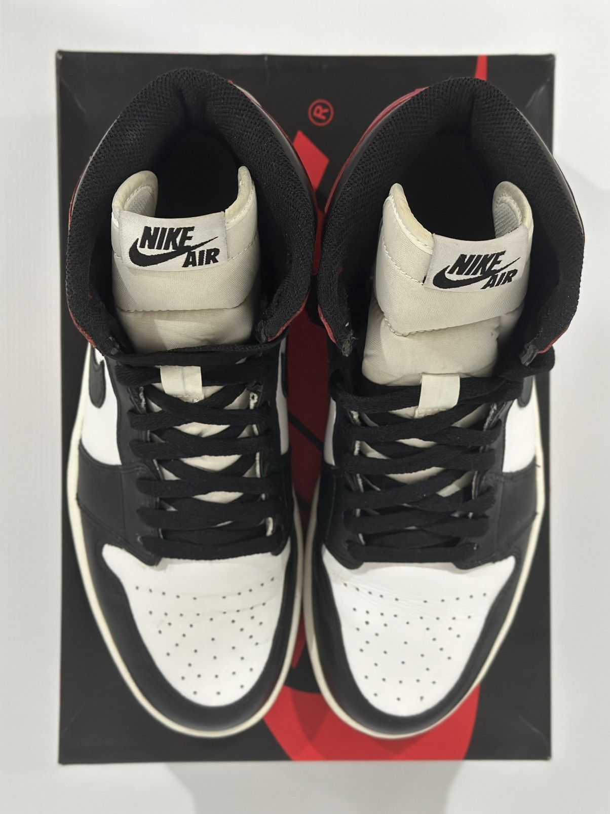Nike Jordan 1 Retro Black Toe (2013) Size US 8 / EU 41 - 3 Thumbnail