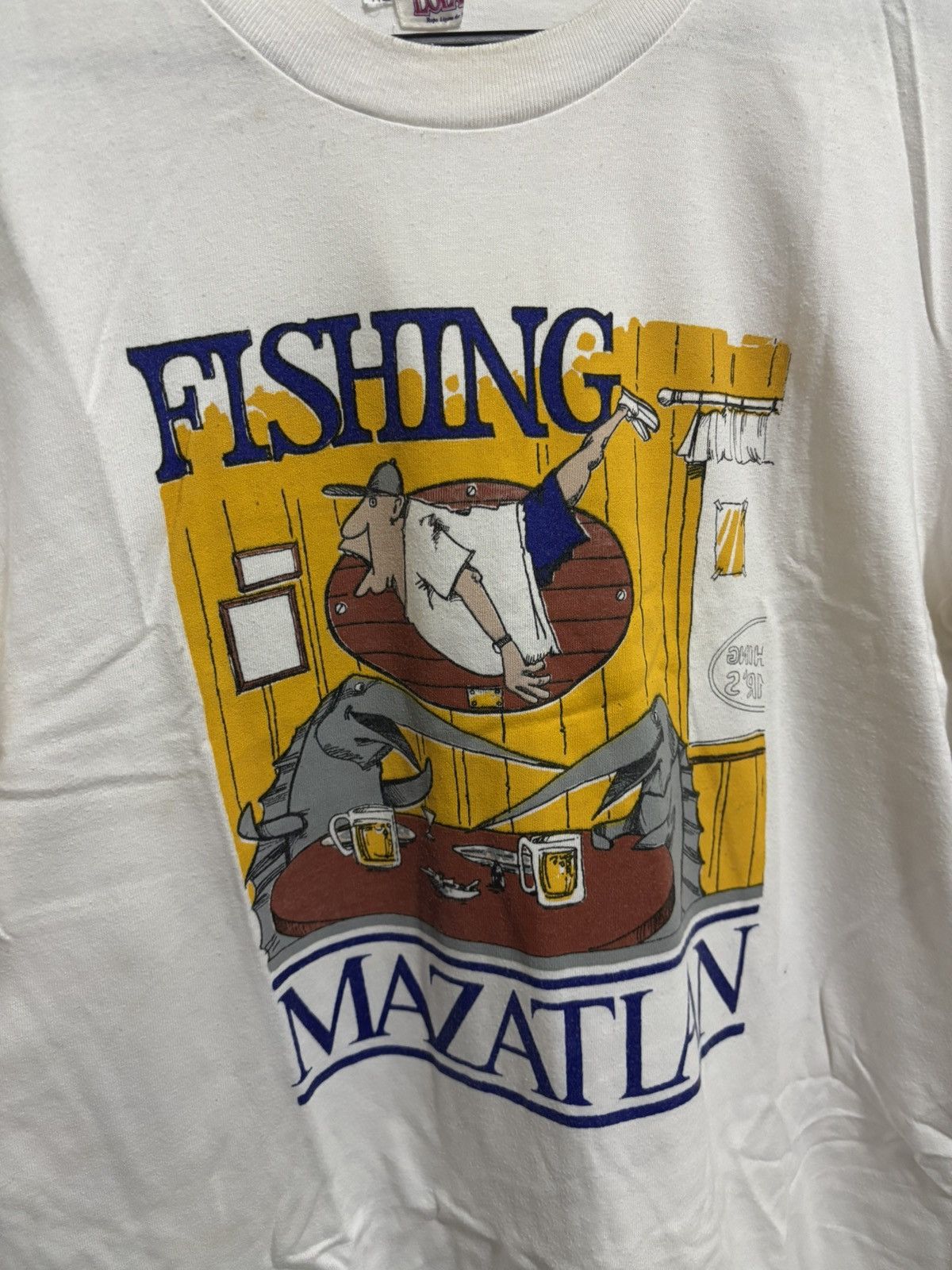 Vintage Vintage Fishing Mazatlan Tee Size US XL / EU 56 / 4 - 2 Thumbnail