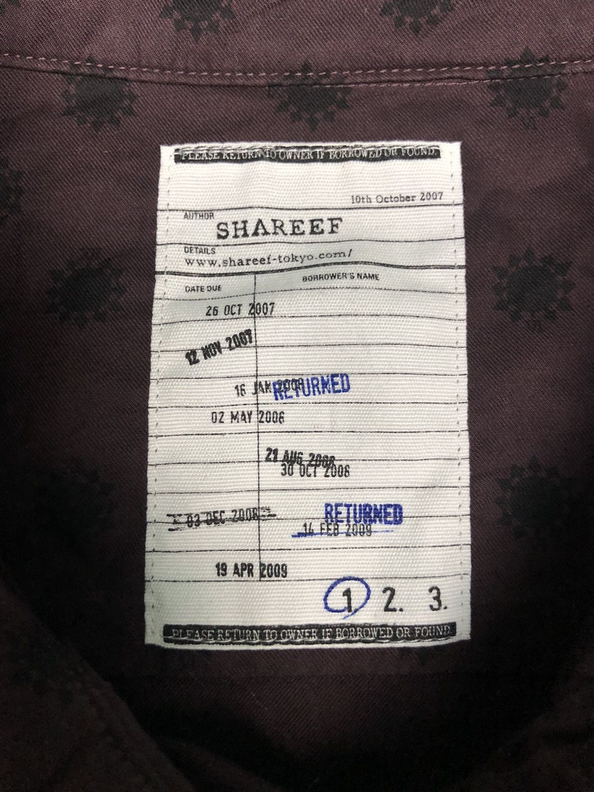 SHAREEF Shareef Tokyo Button Shirt Size US S / EU 44-46 / 1 - 5 Thumbnail