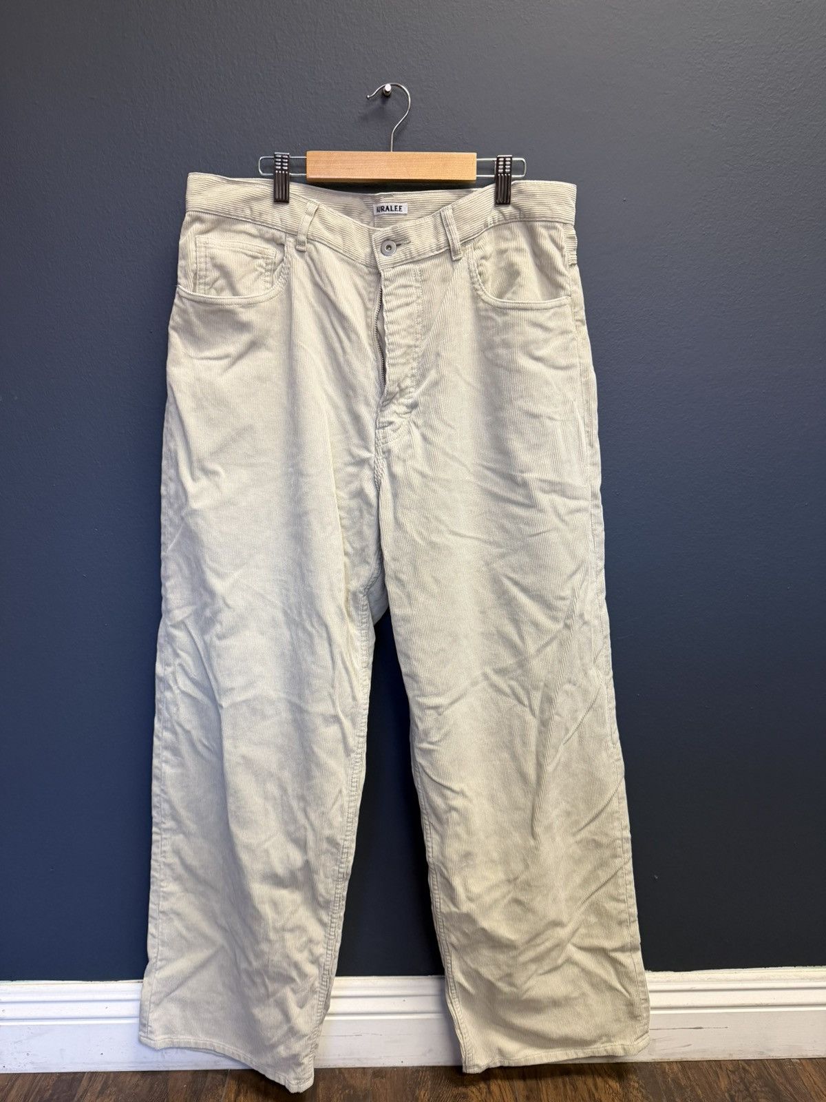 Auralee auralee finx corduroy pants sz 5 Size US 34 / EU 50 - 1 Thumbnail