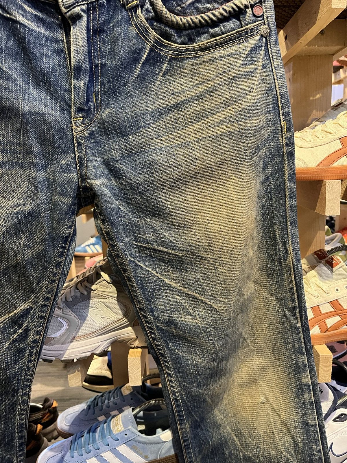 Vintage Red Pepper Jeans Jeans Distressed Jeans Size 30" / US 8 / IT 44 - 6 Thumbnail