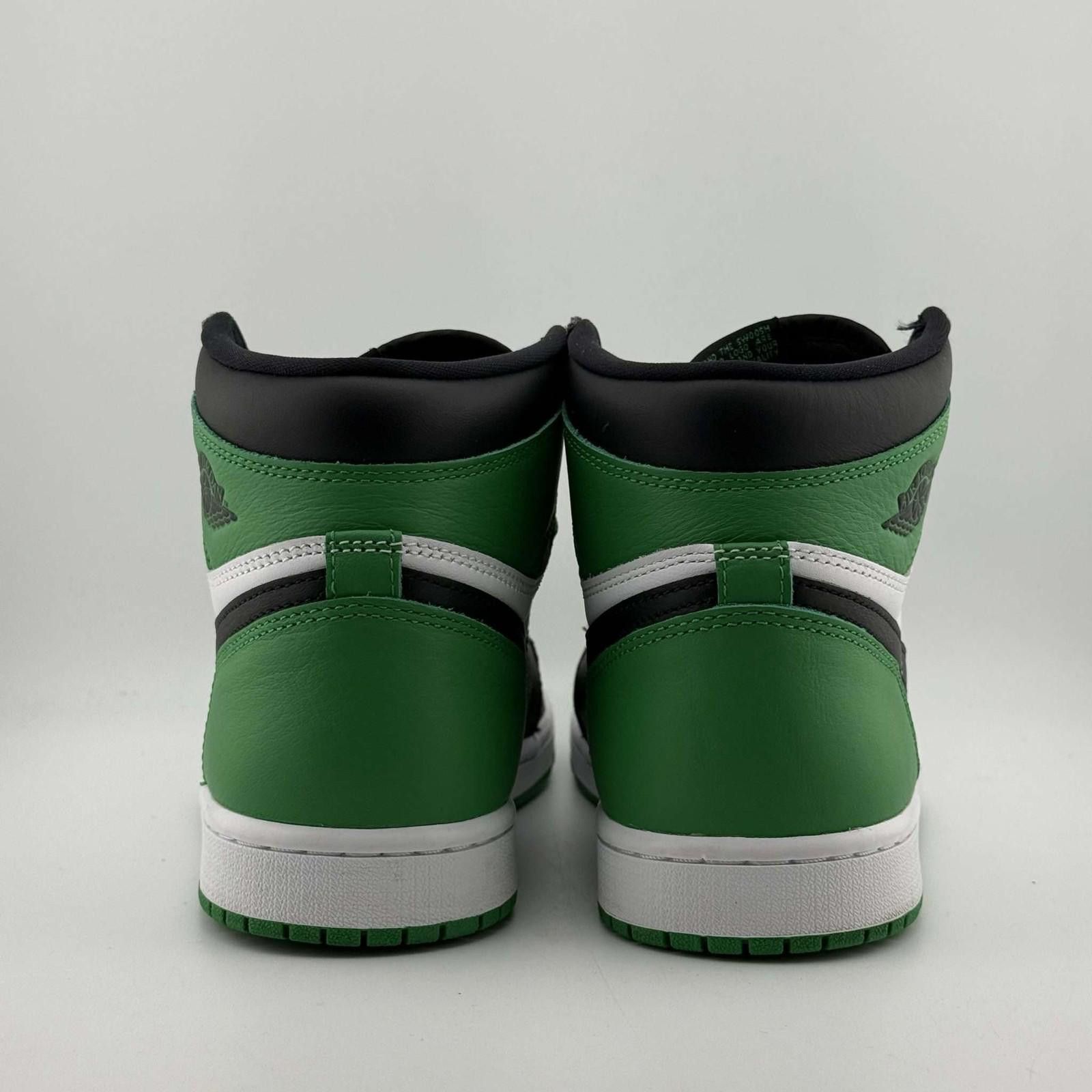 Nike Nike Air Jordan 1 Retro High Black/Green-White 8.5 Used Size US 8.5 / EU 41-42 - 4 Thumbnail
