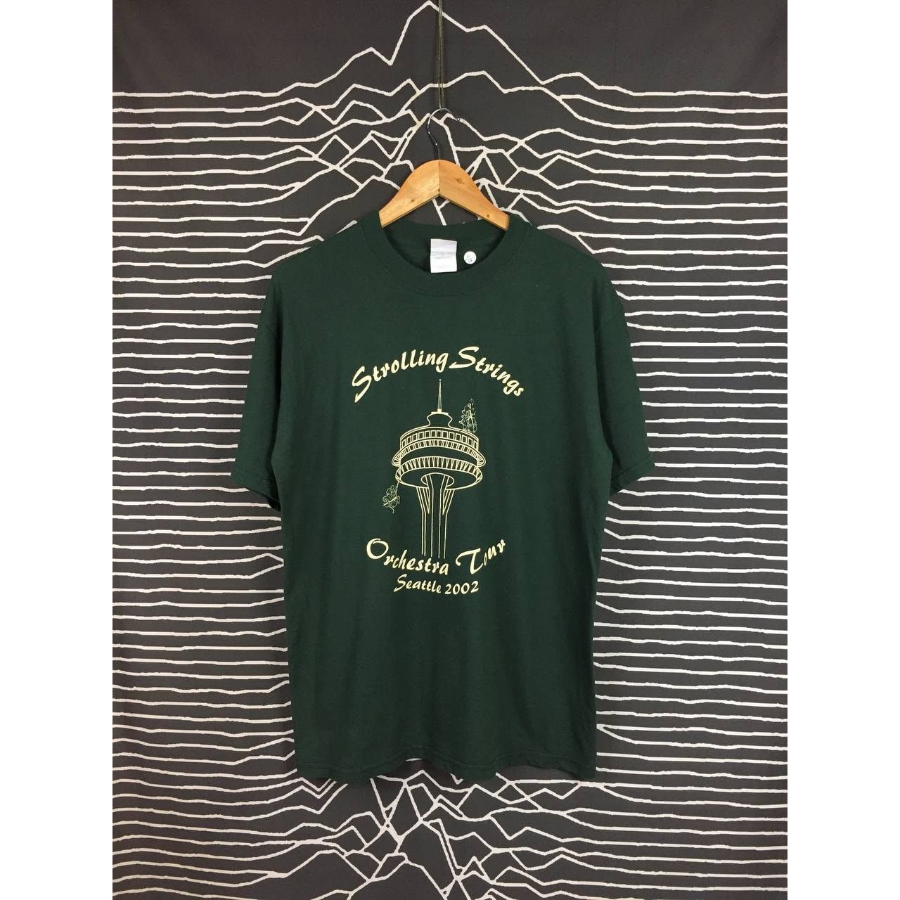 Gildan × Vintage Vtg 50/50 Strolling Strings Orchestra Tour Seattle 2002 Tee Size US L / EU 52-54 / 3 - 2 Thumbnail