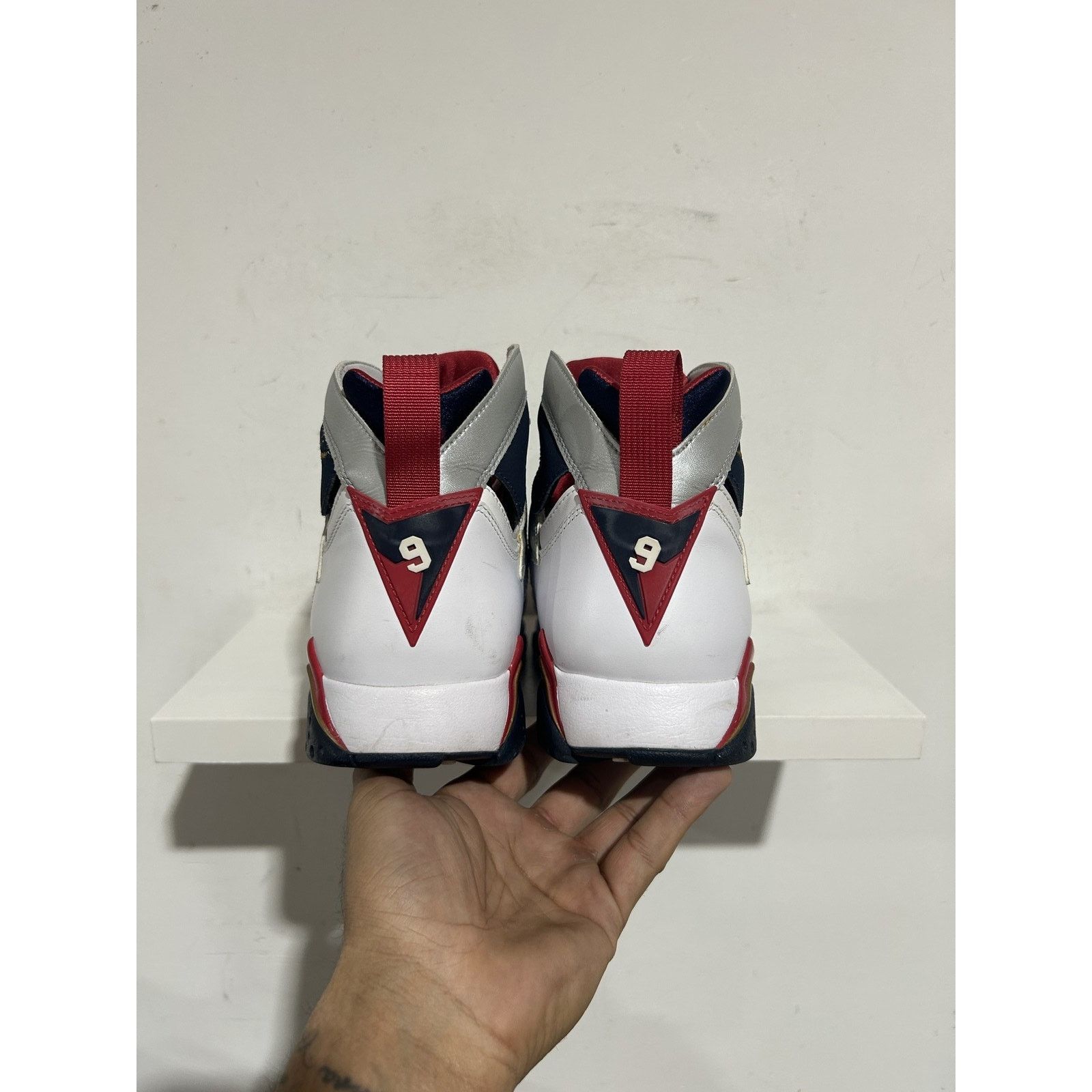 Jordan Brand JORDAN 7 OLYMPIC 2012 SIZE 11 PREOWNED Size US 11 / EU 44 - 4 Thumbnail