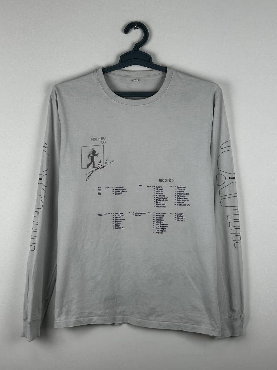 Rap Tees Keshi World Tour T-Shirt 2022 Hell And Back Tour Large Size US L / EU 52-54 / 3 - 2 Thumbnail