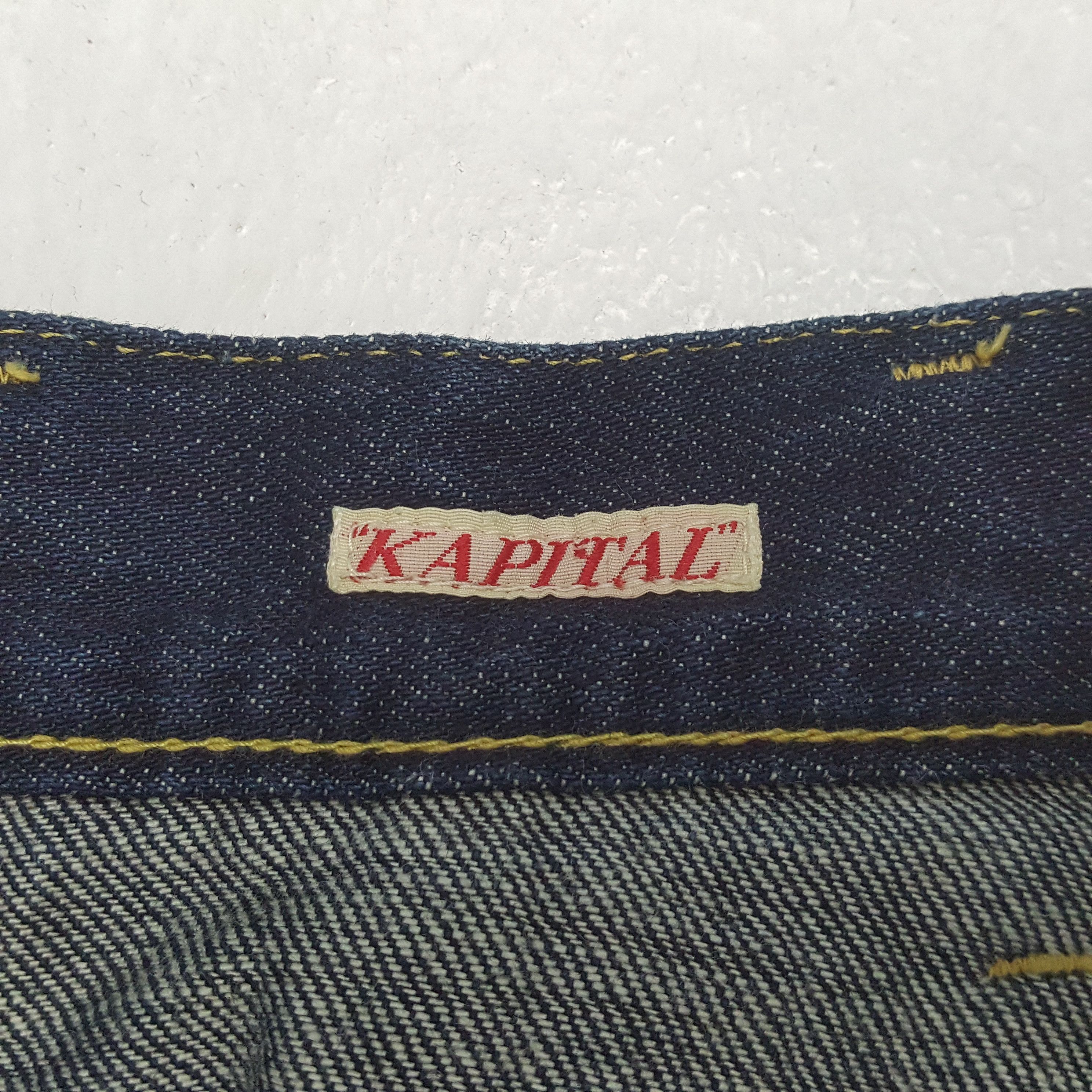 Kapital Kapital Japanese Brand Fashion Design Jeans C297N20 Size US 32 / EU 48 - 13 Thumbnail