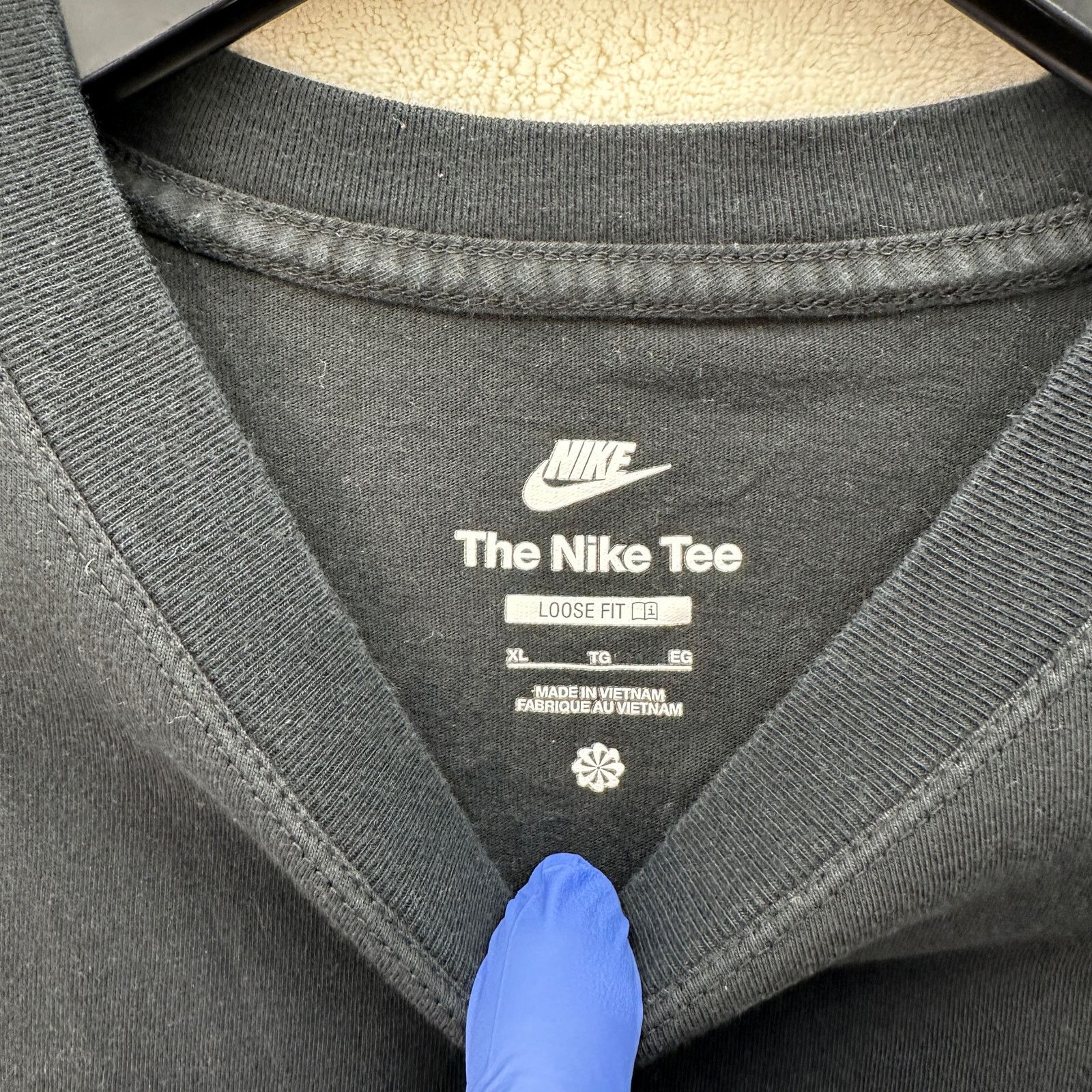 Nike NIKE Women's XL Loose Fit Butterfly T shirt 100% Cotton Size XL / US 12-14 / IT 48-50 - 5 Thumbnail
