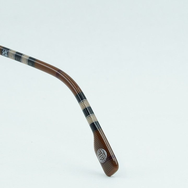 Burberry Burberry BE2367 3966 Eyeglasses Check Brown 54mm Square Fram Size ONE SIZE - 4 Thumbnail