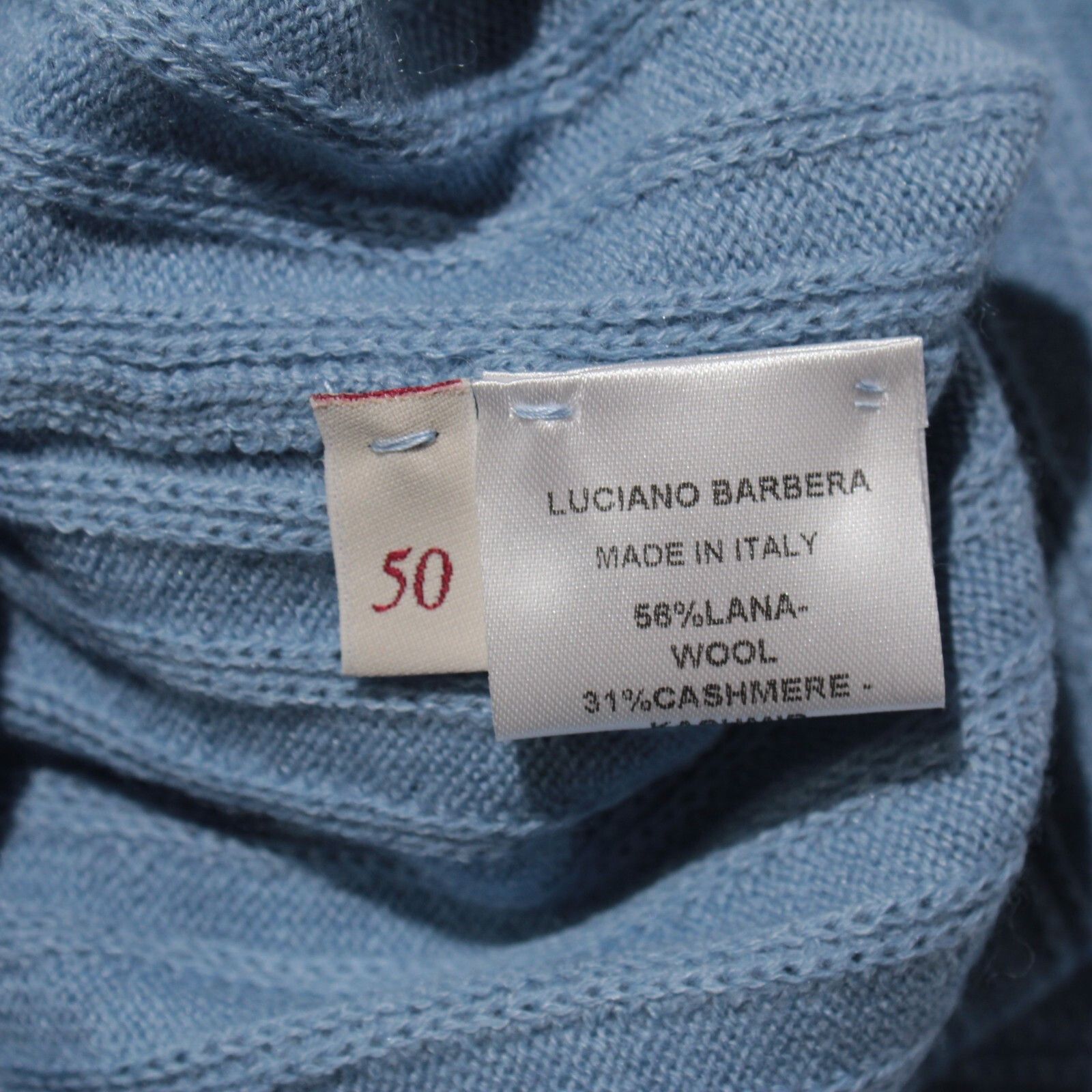 Luciano Barbera Luciano Barbera Sweater Size US M in Blue Size US M / EU 48-50 / 2 - 9 Thumbnail