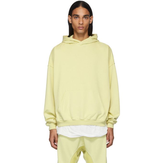 Haider Ackermann Yellow Perth Hoodie Size US XXS / EU 40 - 2 Thumbnail