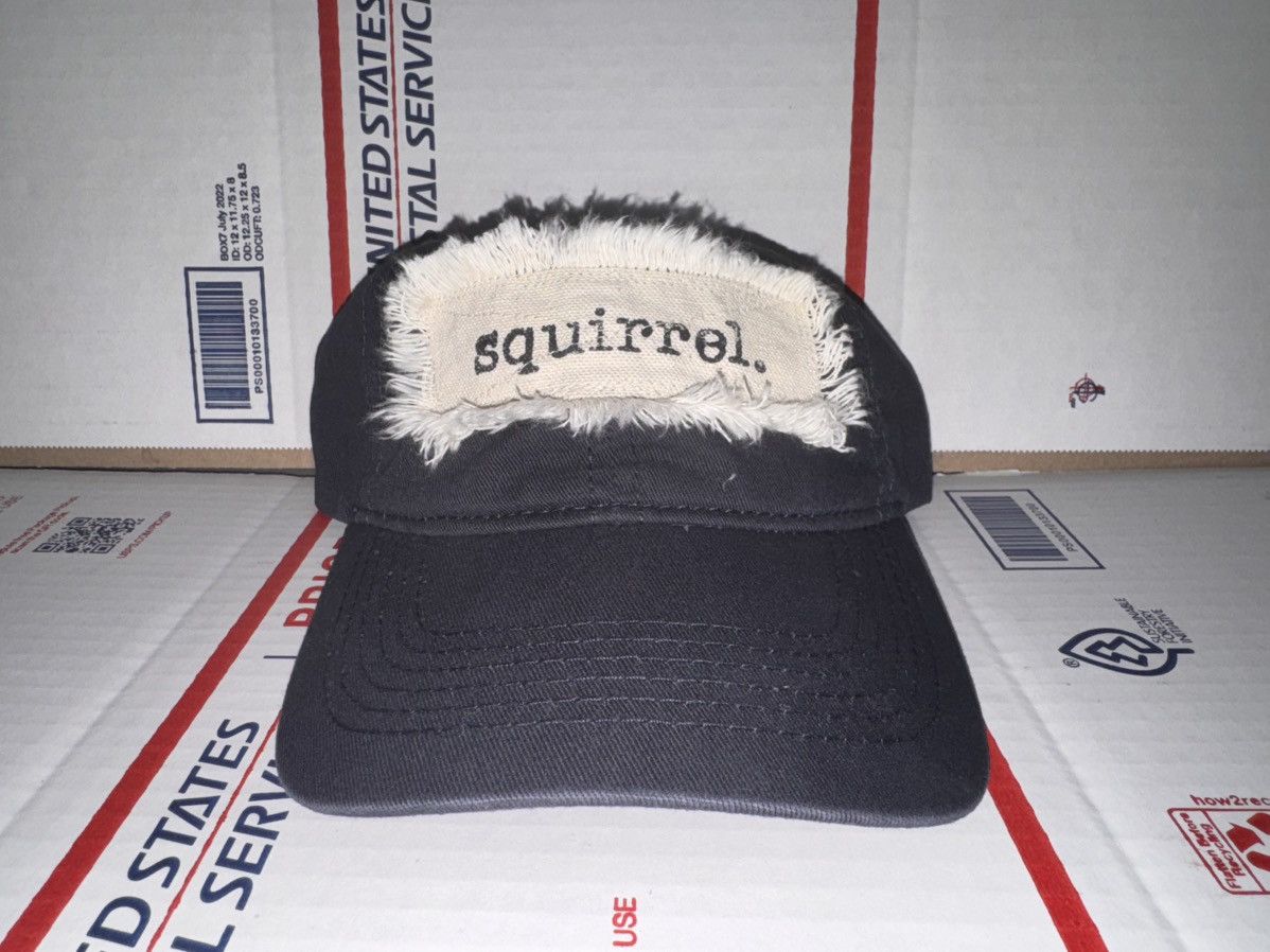 Other Squirrel frayed patch baseball cap dad hat unisex animal luv Size ONE SIZE - 1 Thumbnail