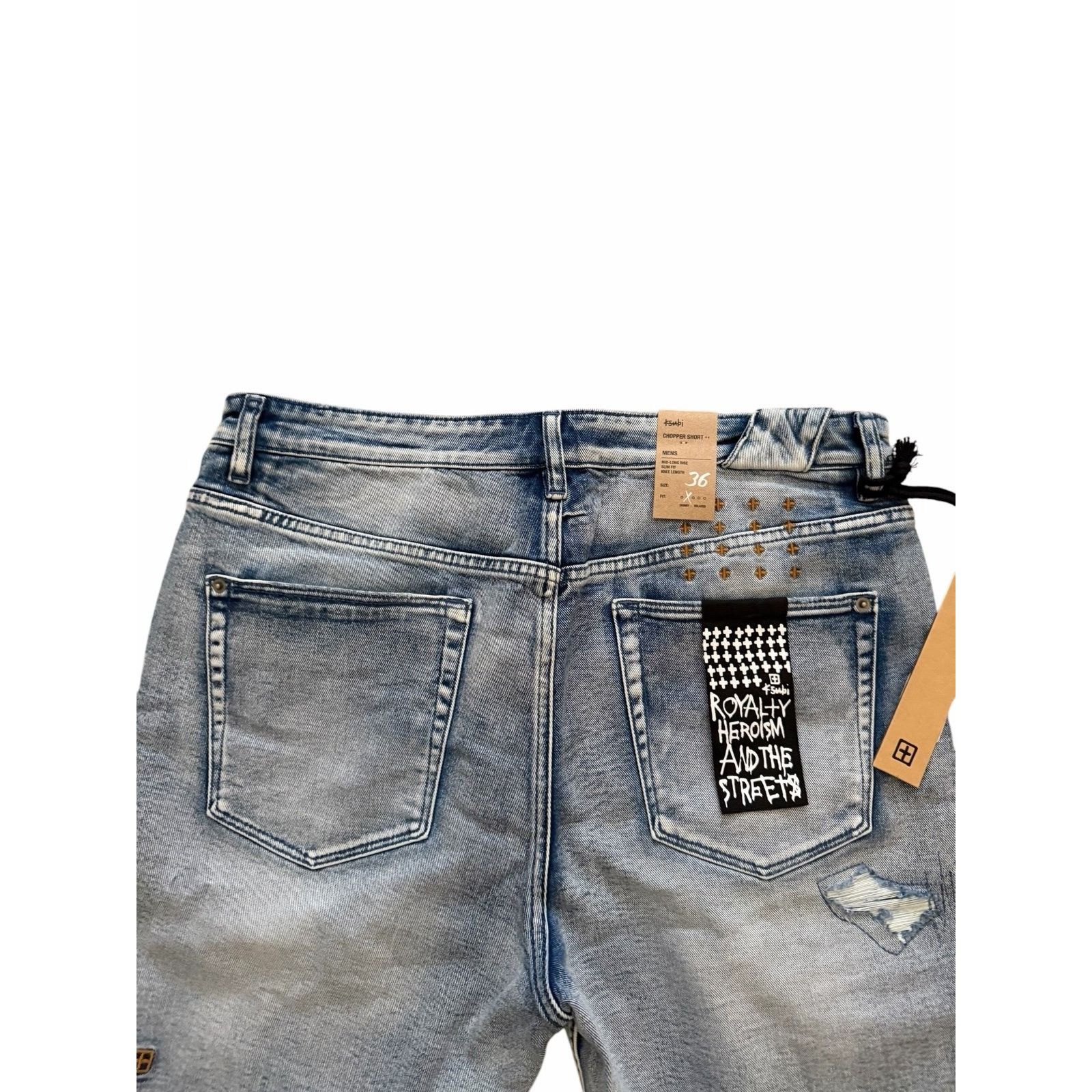 Ksubi Ksubi Jeans Mens Short Rekovery Denim Shorts Blue Size 36 Size US 36 / EU 52 - 4 Thumbnail