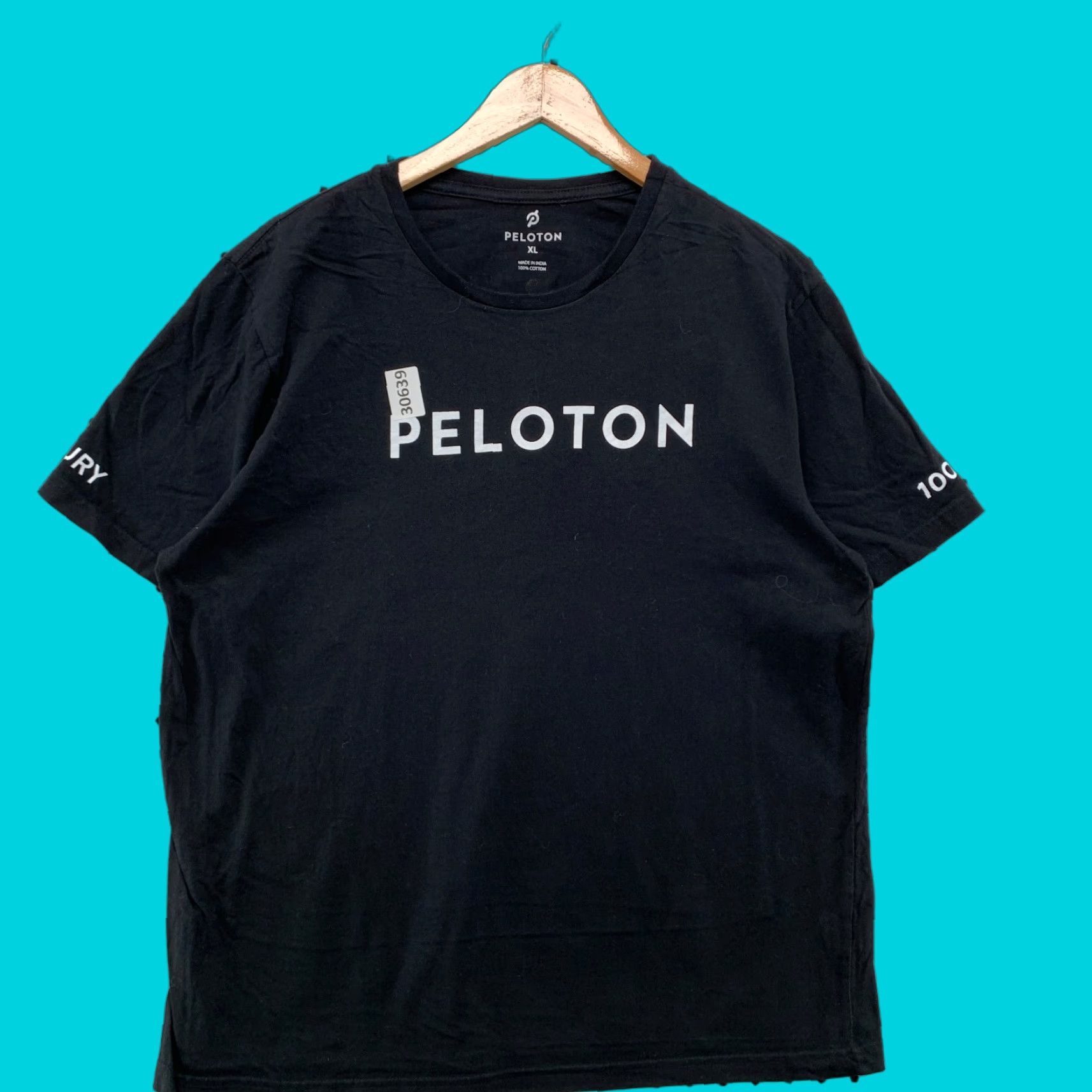 Vintage Peloton Active Shirt Mens Large Short Sleeve 100 Century Black 22x27.5 Century Short Sleeve Mens L Black Active Shirt Peloton Size US L / EU 52-54 / 3 - 1 Thumbnail