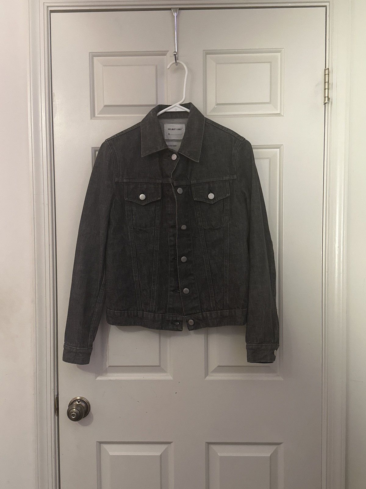 Helmut Lang Vintage Helmut Lang Denim Jacket button up shirt Size US XS / EU 42 / 0 - 1 Thumbnail