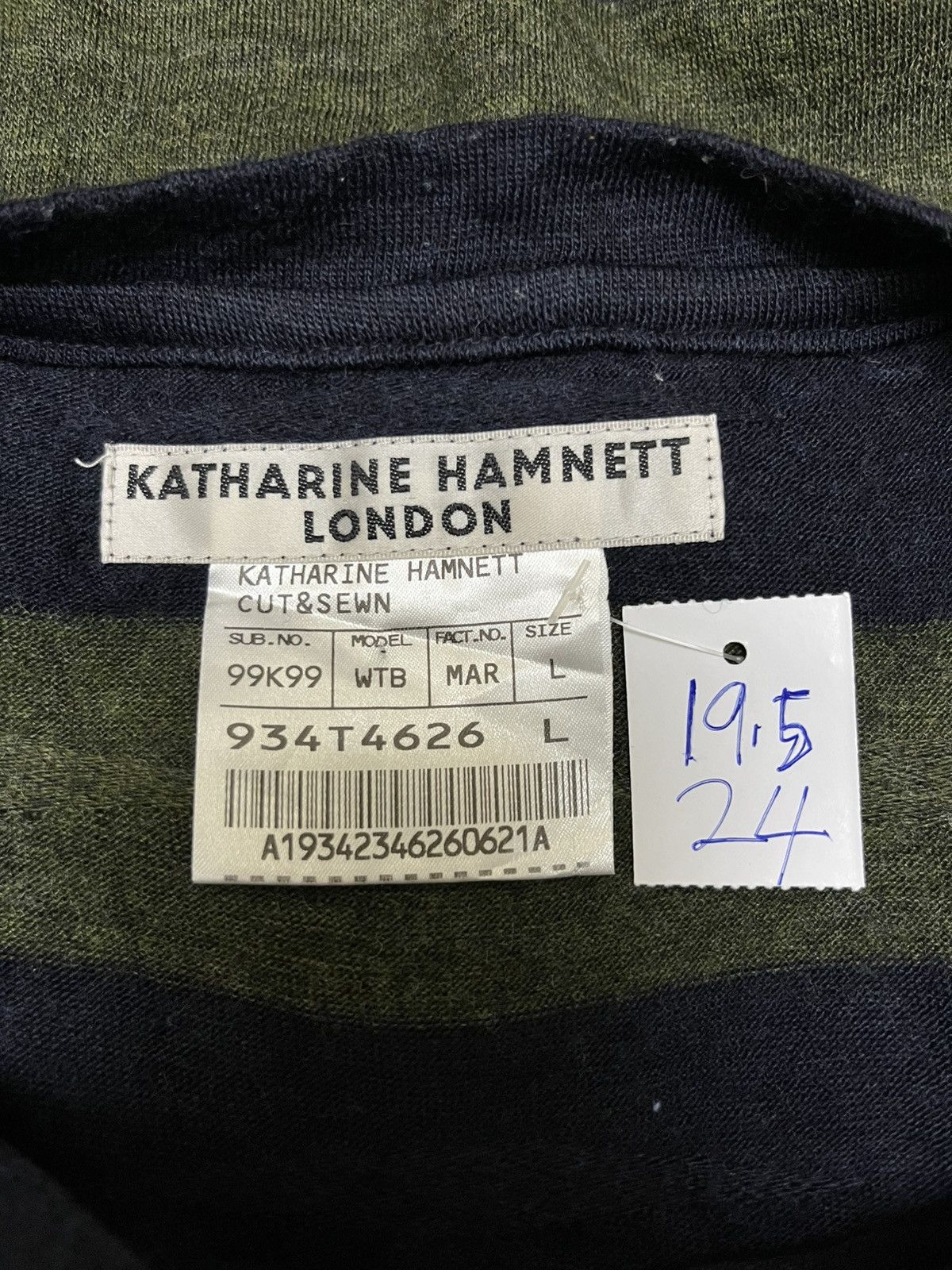 Katharine Hamnett London Katharine Hamnett Long Sleeve shirt Size L / US 10 / IT 46 - 2 Thumbnail