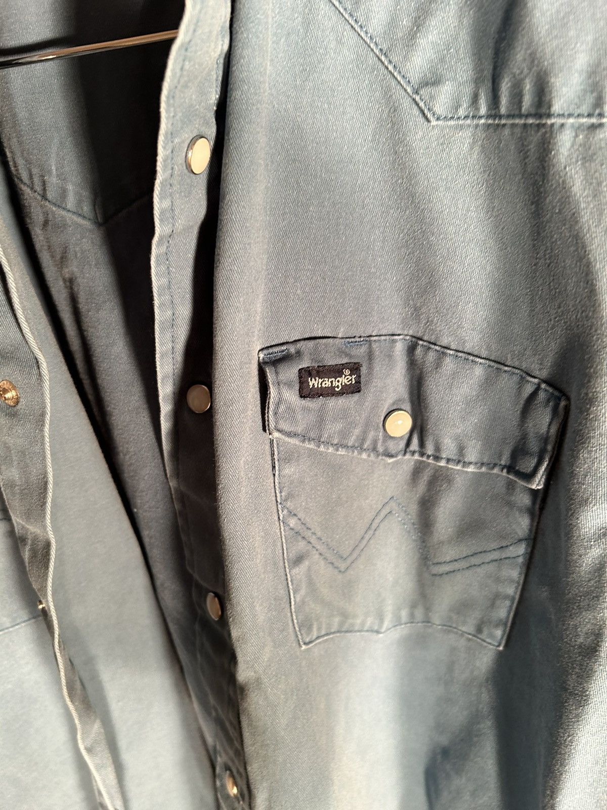 Wrangler Vintage Wrangler Pearl Button Cowboy shirt Size US L / EU 52-54 / 3 - 2 Thumbnail