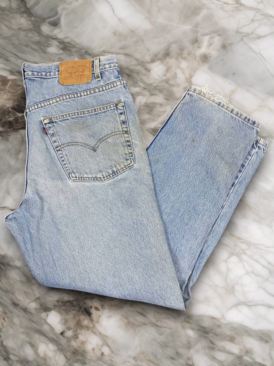 Levi's vintage levis 586 relaxed fit straight leg denim Size US 38 / EU 54 - 1 Thumbnail