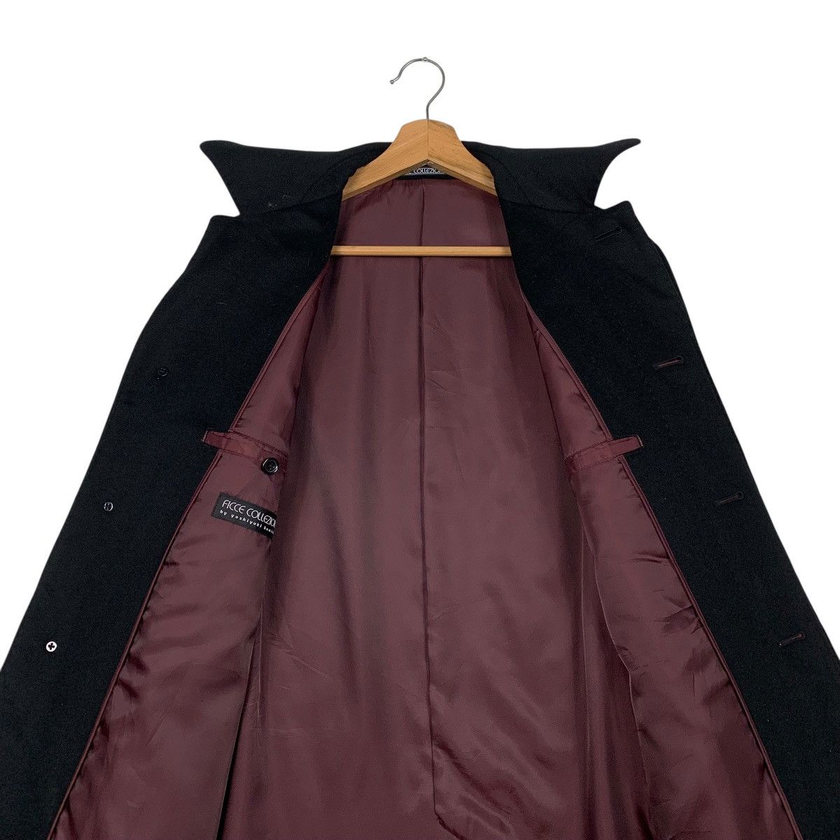 Yoshiyuki Konishi Ficce Collezioni By Yoshiyuki Konishi Wool Coat Size US M / EU 48-50 / 2 - 14 Thumbnail