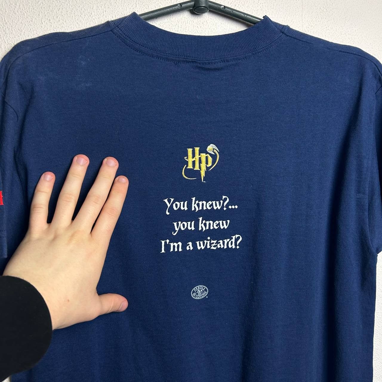 Vintage Vintage harry Potter big logo 2001 movie rare tee size S Size US S / EU 44-46 / 1 - 10 Thumbnail