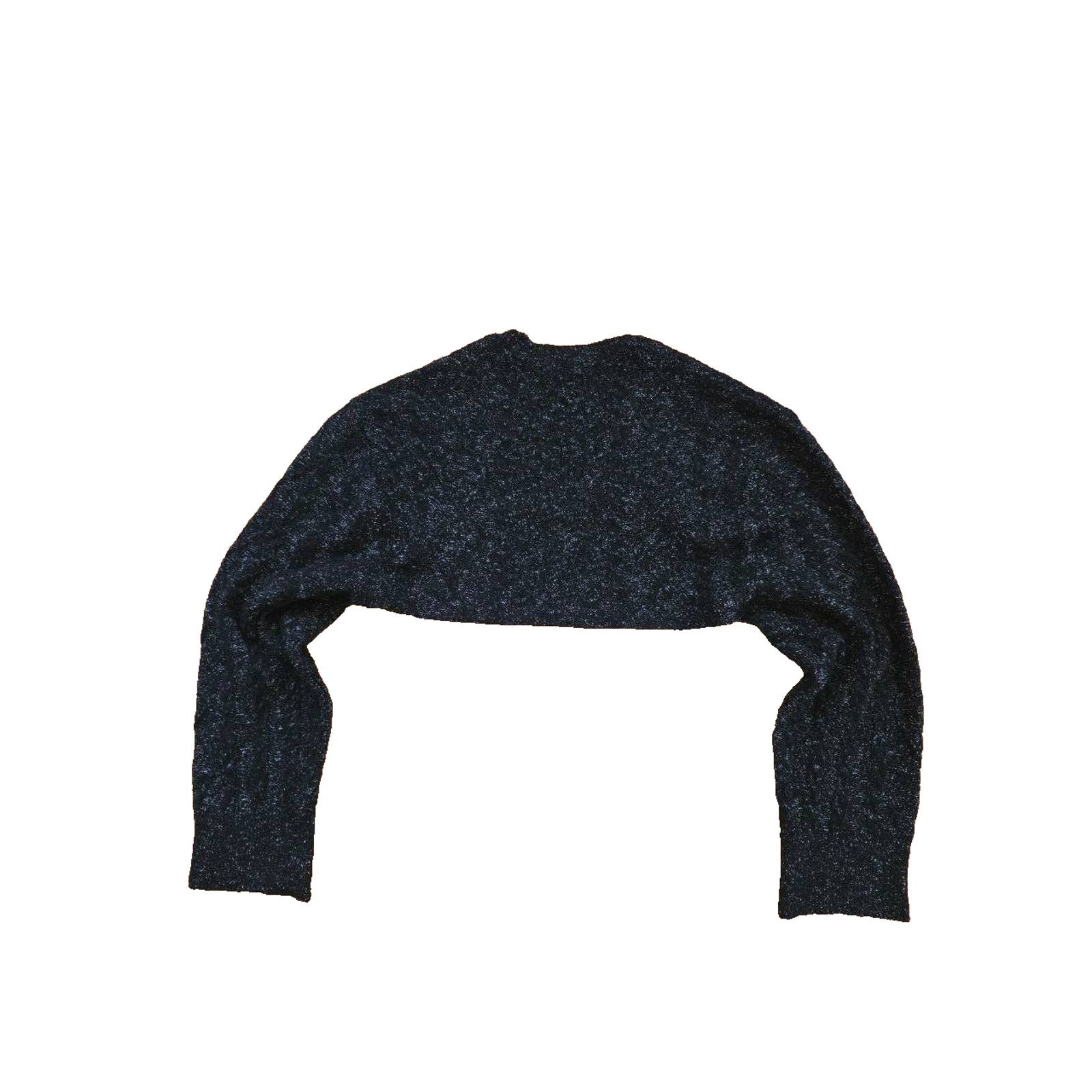 Free People Free People Sweater cropped Stretch Pullover Black S A001489 Size S / US 4 / IT 40 - 7 Thumbnail
