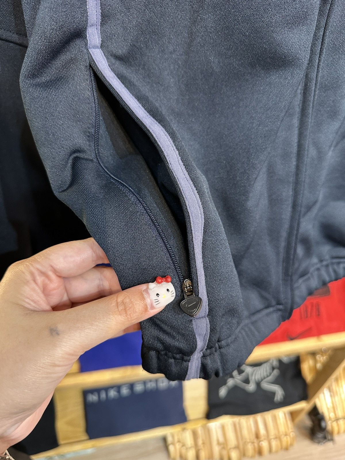 Nike Vintage South Korea 2004-05 Total90 Nike Track Jacket Size US S / EU 44-46 / 1 - 7 Thumbnail