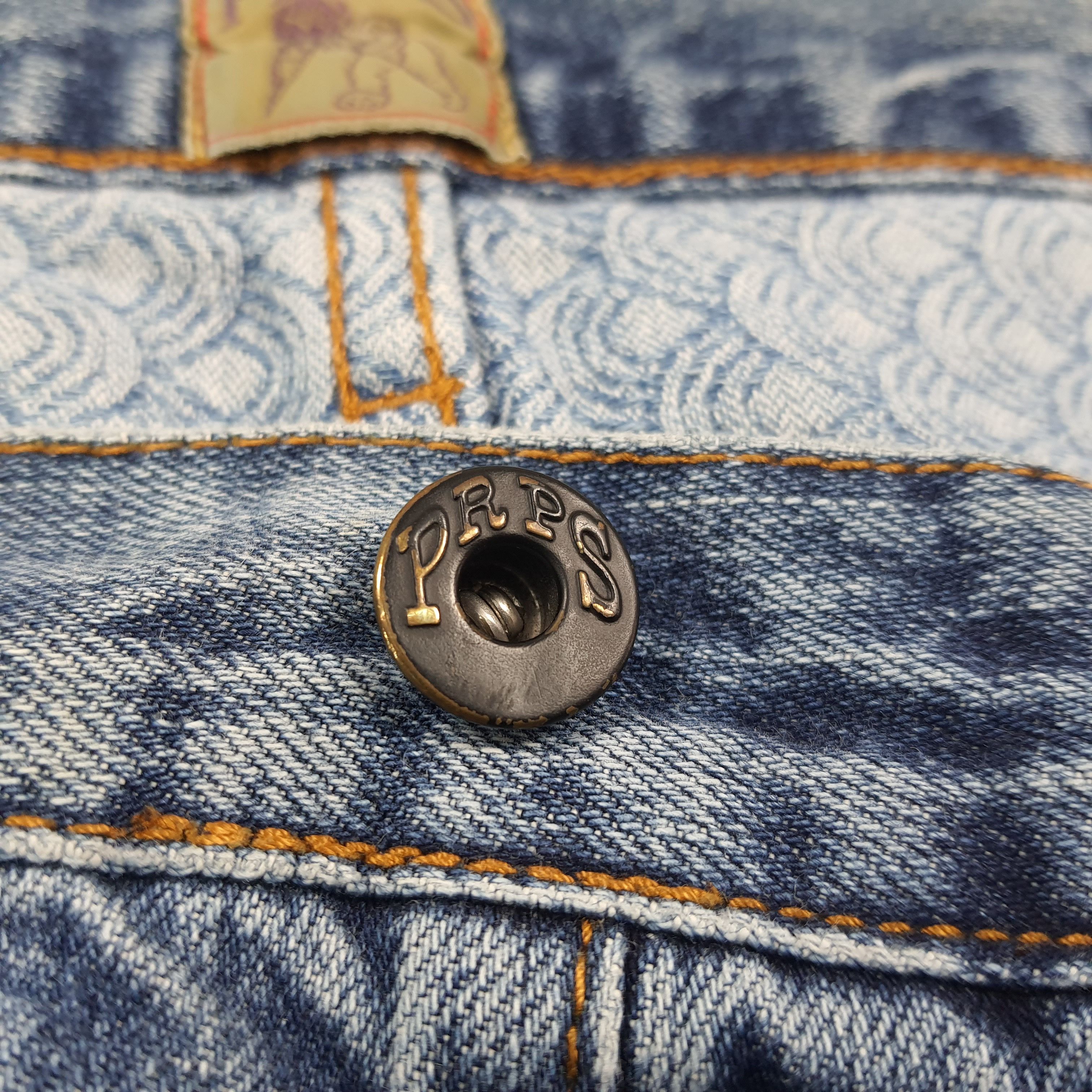 Prps Vintage PRPS Barracuda Denim Jeans Light Wash C297N13 Size US 37 - 7 Thumbnail