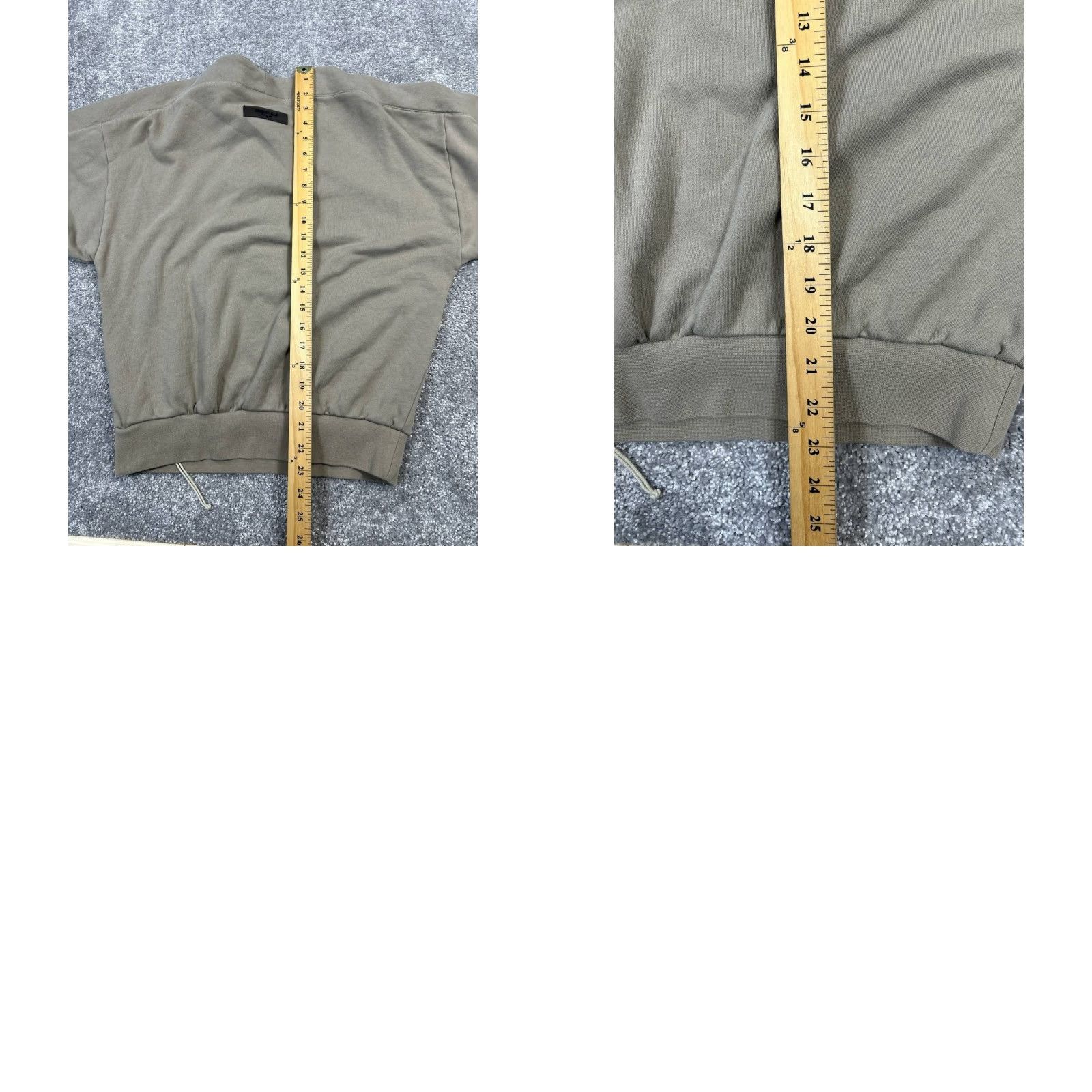 Essentials VINTAGE Essentials Women's T-Shirt 12 Brown Cotton Knit Oversized Henley Casual Spring Mens Size XL / US 12-14 / IT 48-50 - 8 Thumbnail