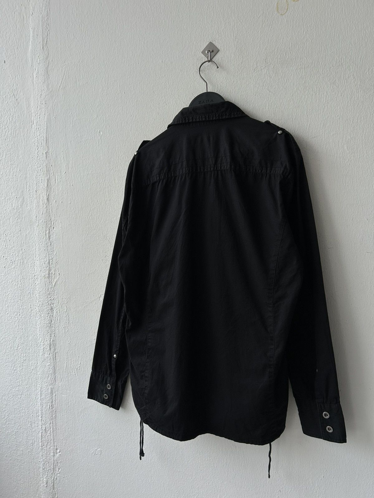If Six Was Nine All Black Bondage Punk Jacket Size US L / EU 52-54 / 3 - 12 Thumbnail