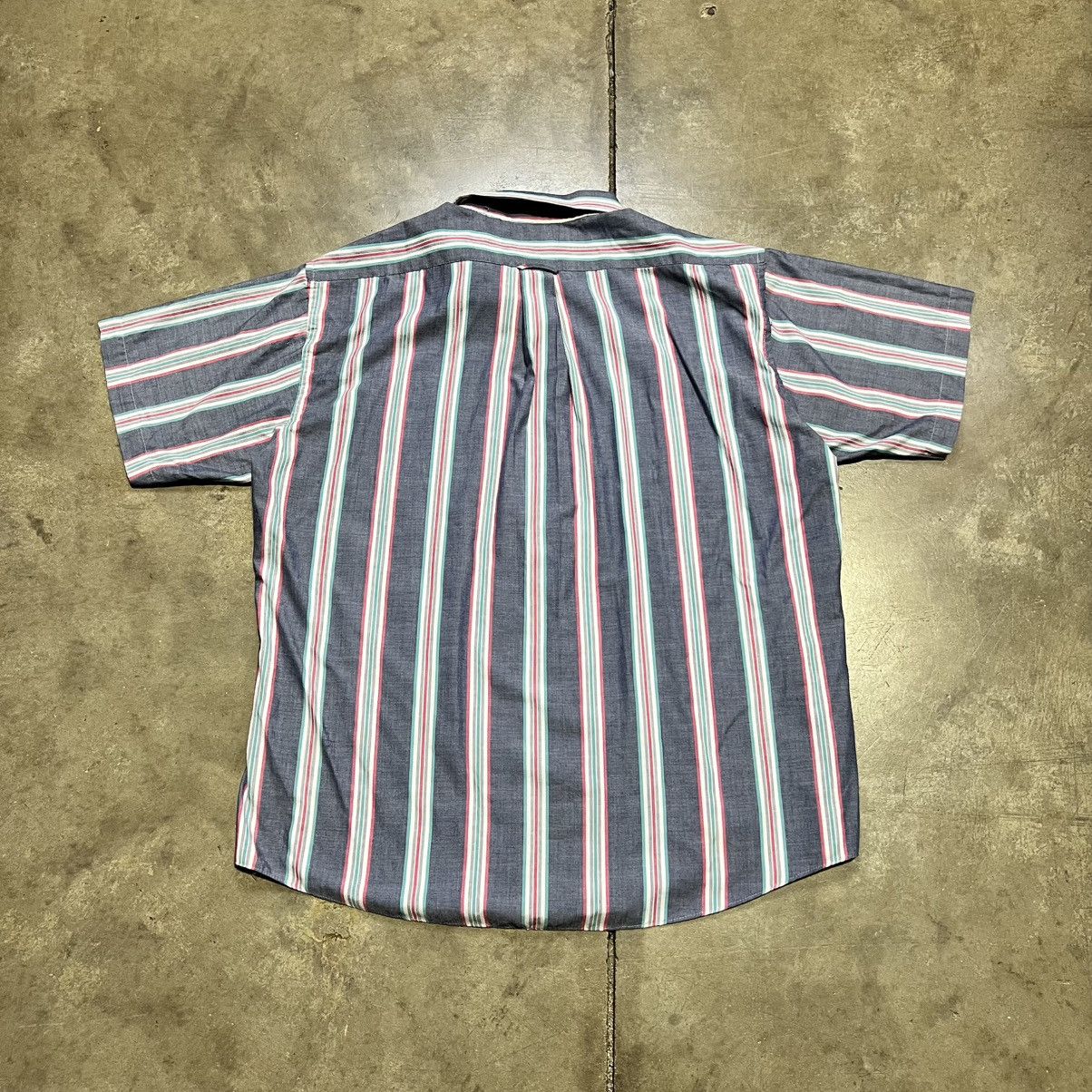Steeplechase Vintage 90s Steeplechase Striped Button Up Shirt Skater Punk Size US XL / EU 56 / 4 - 6 Thumbnail
