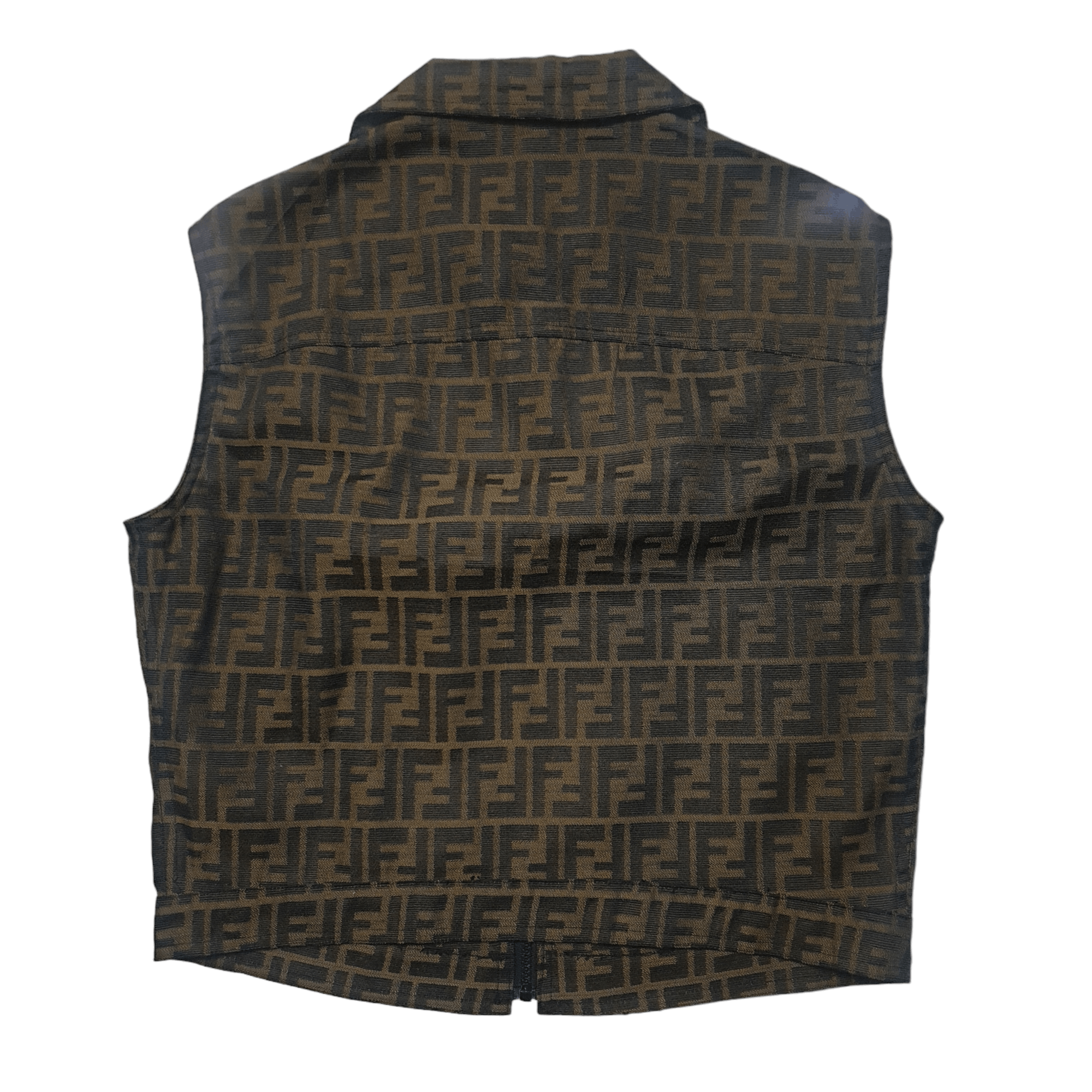 Fendi Vintage Fendi Zucca Vest Size M / US 6-8 / IT 42-44 - 2 Thumbnail