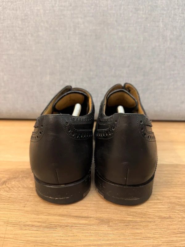 Barker Barker England Turing Calf Leather Oxford Brogue UK10 44 Size US 11 / EU 44 - 8 Thumbnail