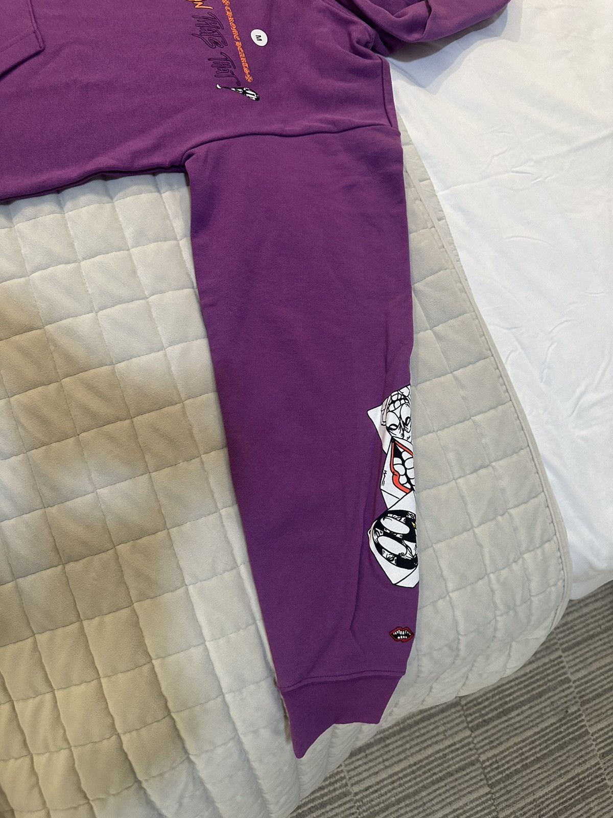 Chrome Hearts Chrome hearts Matty Boy Thats That Hooded Sweatshirt Purple Size US M / EU 48-50 / 2 - 2 Thumbnail