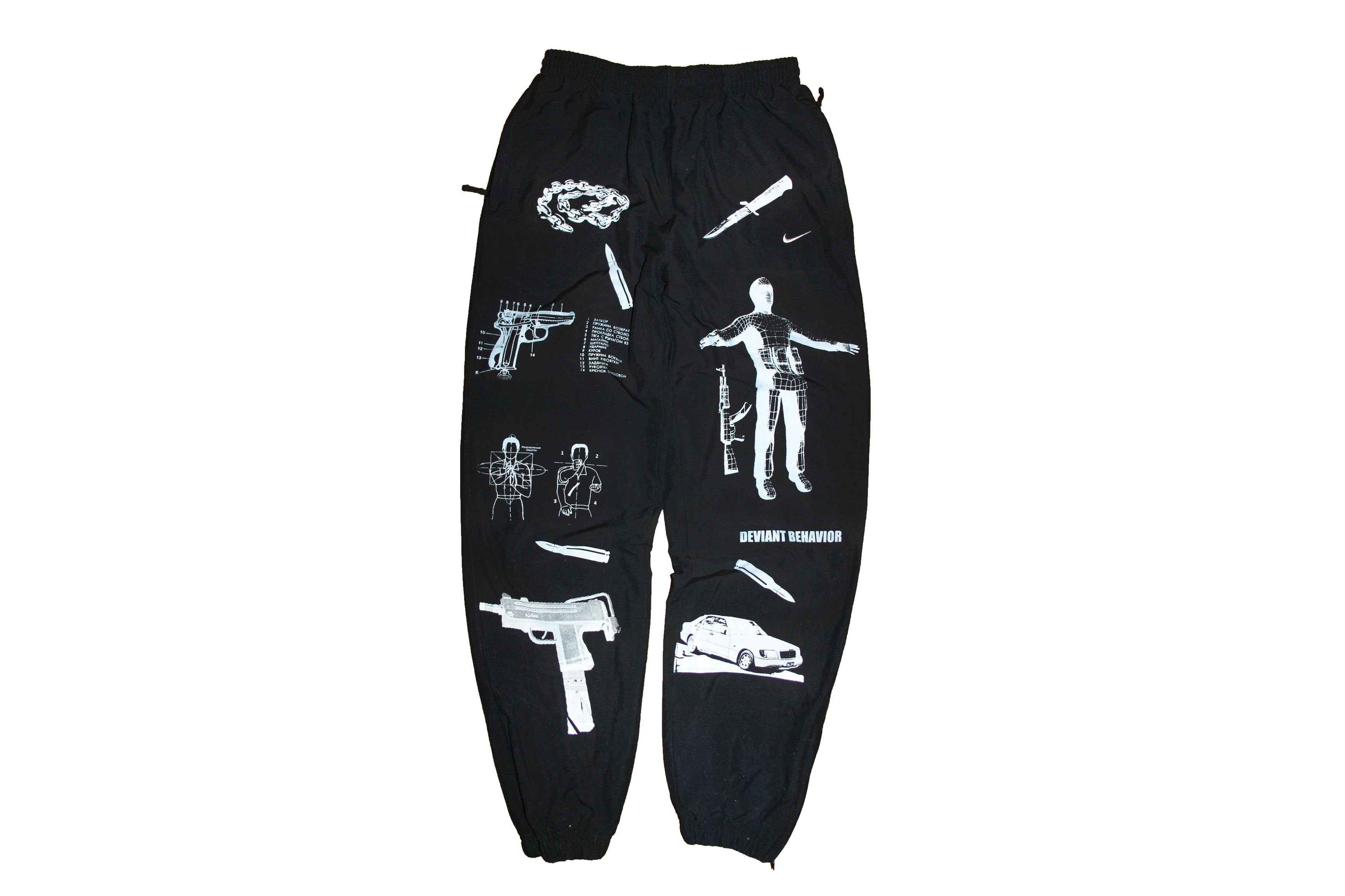Nike Custom Nike Y2K Track Pants Size US 30 / EU 46 - 1 Thumbnail