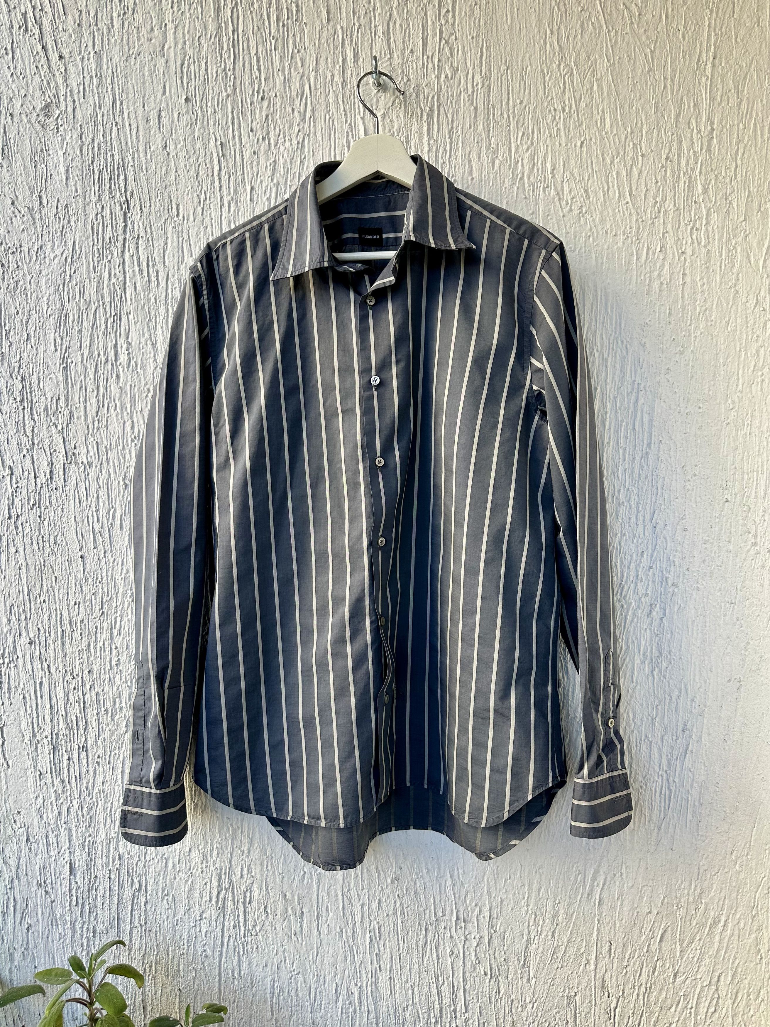 Jil Sander striped shirt Size US XS / EU 42 / 0 - 1 Thumbnail