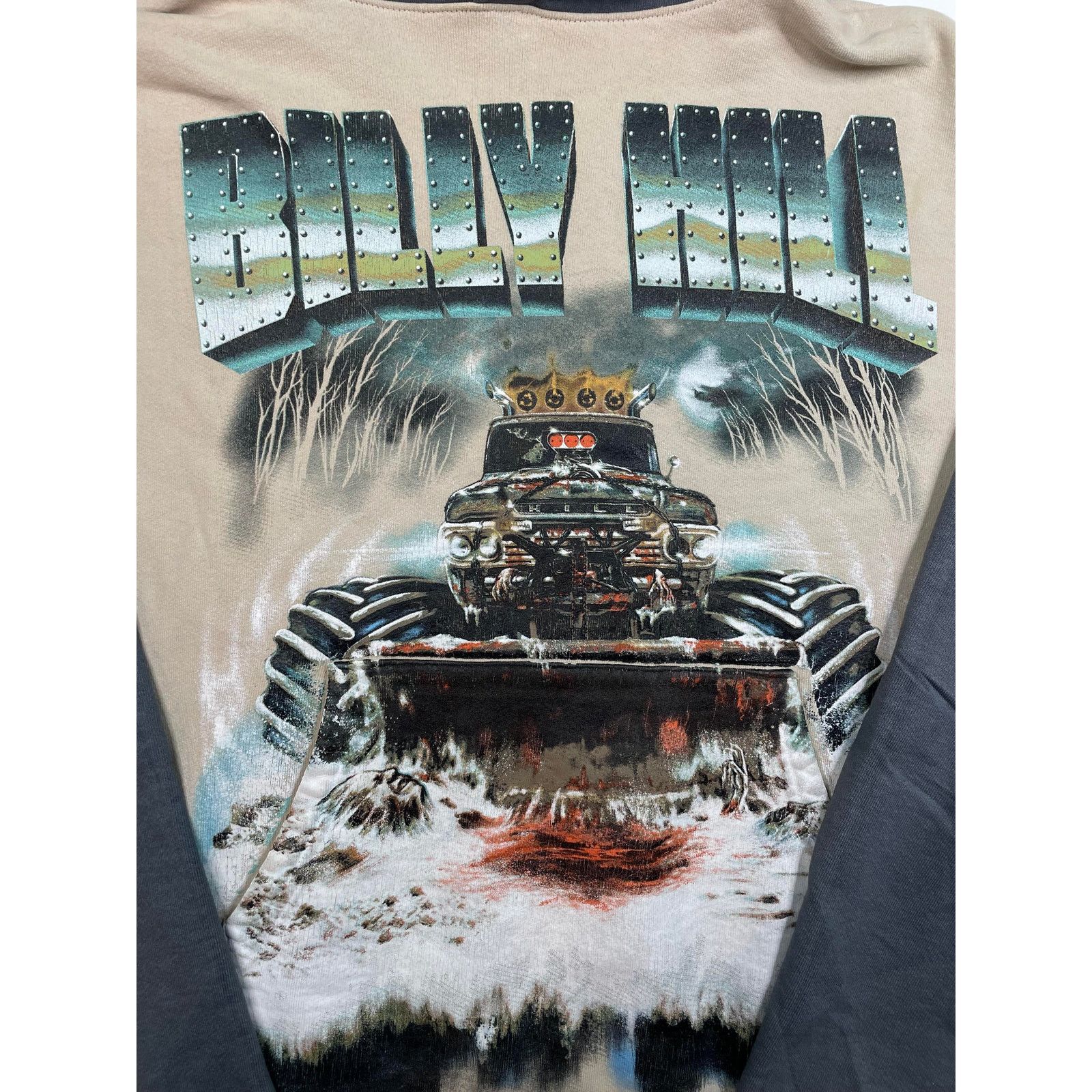 Billy Hill Billy Hill 'Auto Salvage' Cream Hoodie Size US S / EU 44-46 / 1 - 4 Thumbnail