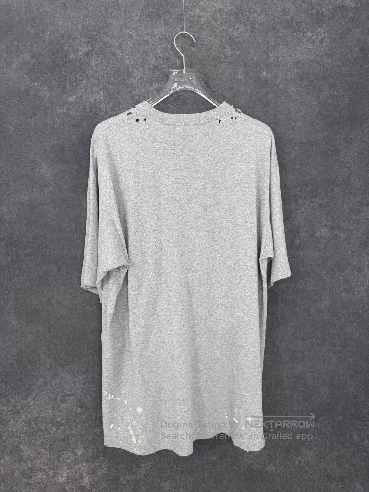 Balenciaga Gray Short Sleeve Graphic T. Size US XS / EU 42 / 0 - 2 Thumbnail