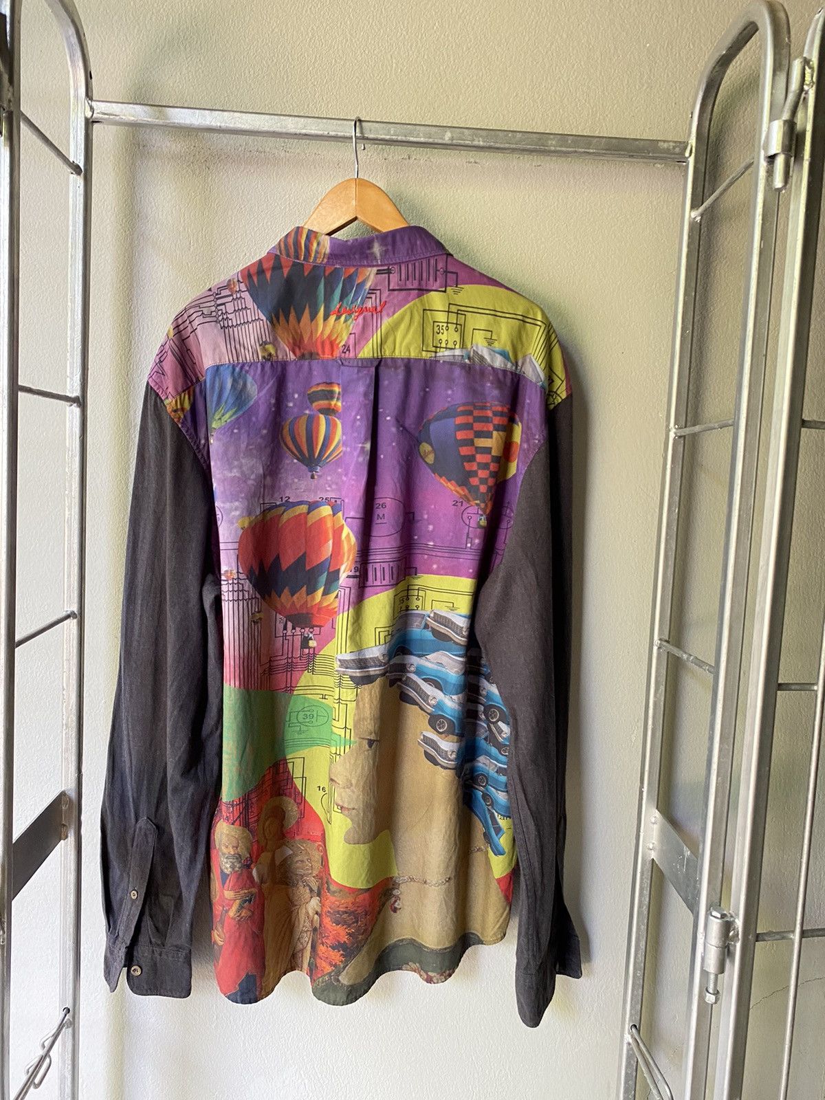 Desigual Desigual man GLOBO printed shirt Size US XXL / EU 58 / 5 - 14 Thumbnail