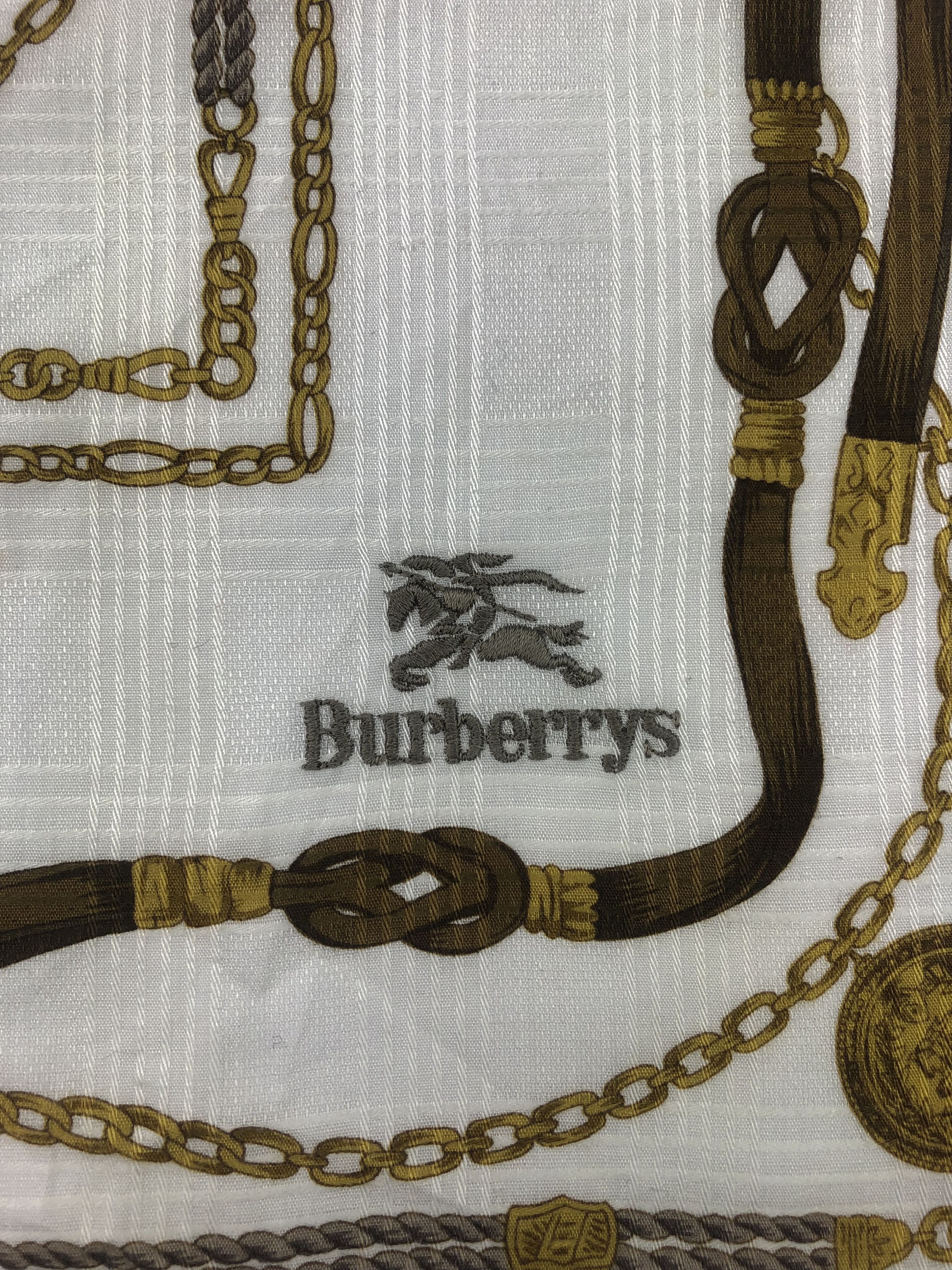 Burberry Burberrys Handkerchief / Bandana / Neckerchief / Headscarf Size ONE SIZE - 5 Thumbnail