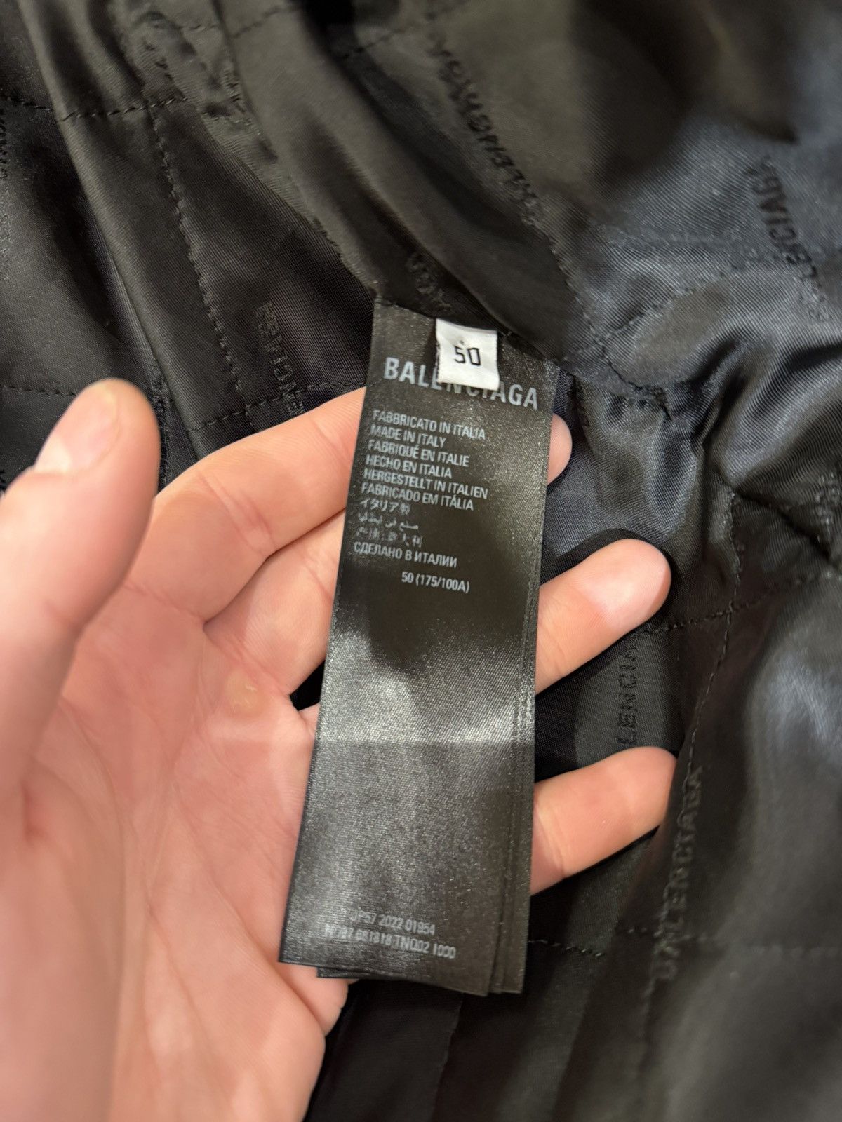 Balenciaga Balenciaga Faux Fur Jacket - Black Size US L / EU 52-54 / 3 - 4 Thumbnail