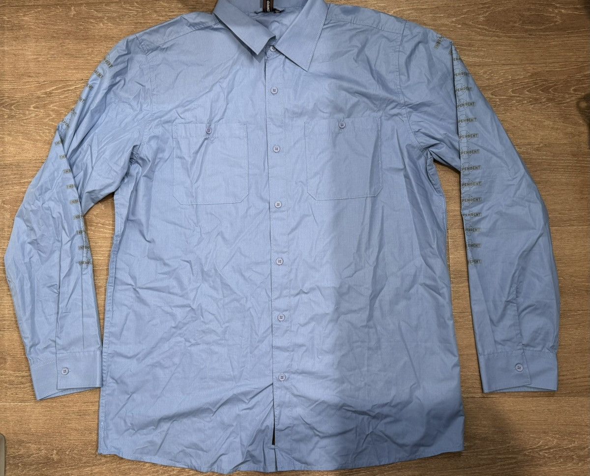 Independent Truck Co. ***FINAL DROP***RARE INDEPENDENT TRUCK SKATE BUTTON UP XXL Size US XXL / EU 58 / 5 - 1 Thumbnail